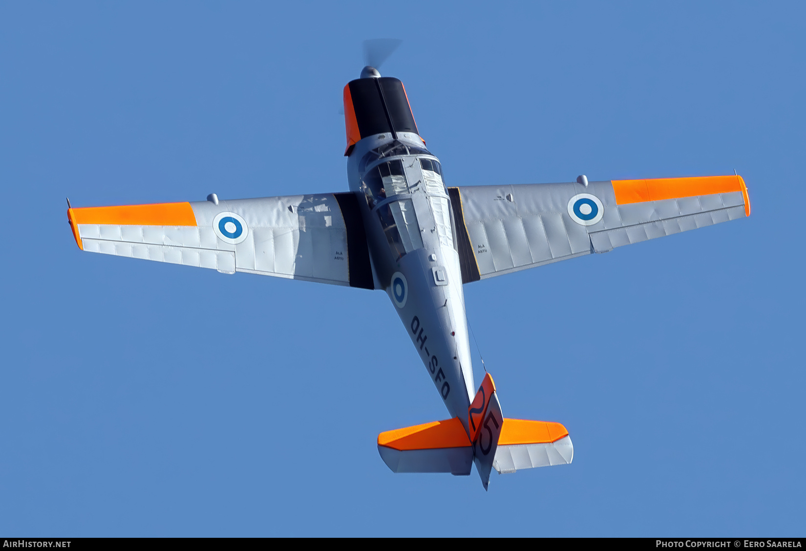 Aircraft Photo of OH-SFO | Saab 91D Safir | Finland - Air Force | AirHistory.net #720819