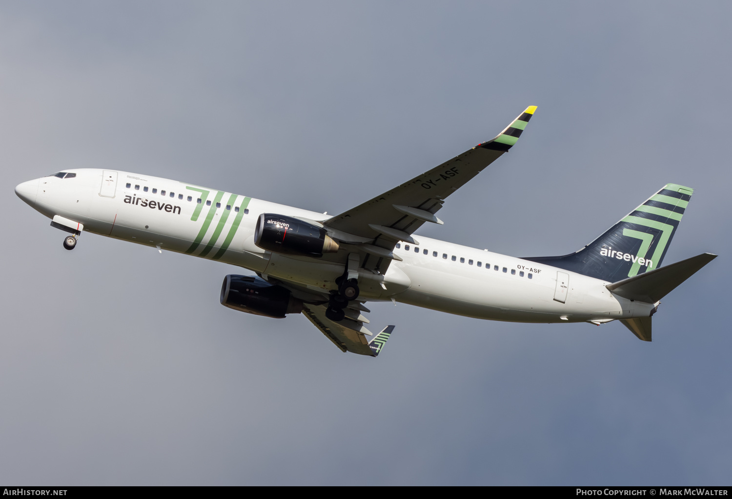 Aircraft Photo of OY-ASF | Boeing 737-8GJ | Airseven | AirHistory.net #720821