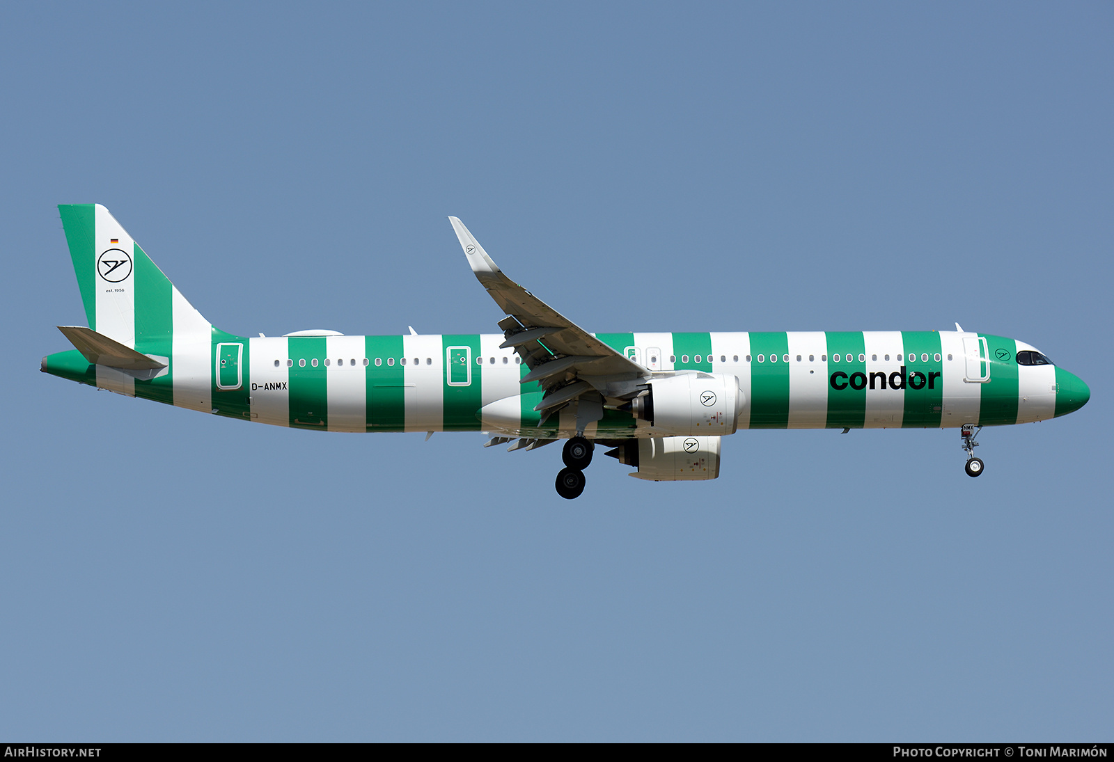 Aircraft Photo of D-ANMX | Airbus A321-271NX | Condor Flugdienst | AirHistory.net #720823