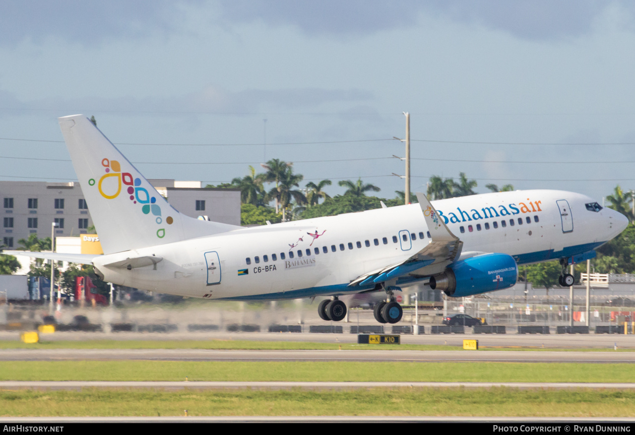 Aircraft Photo of C6-BFA | Boeing 737-7B6 | Bahamasair | AirHistory.net #720827
