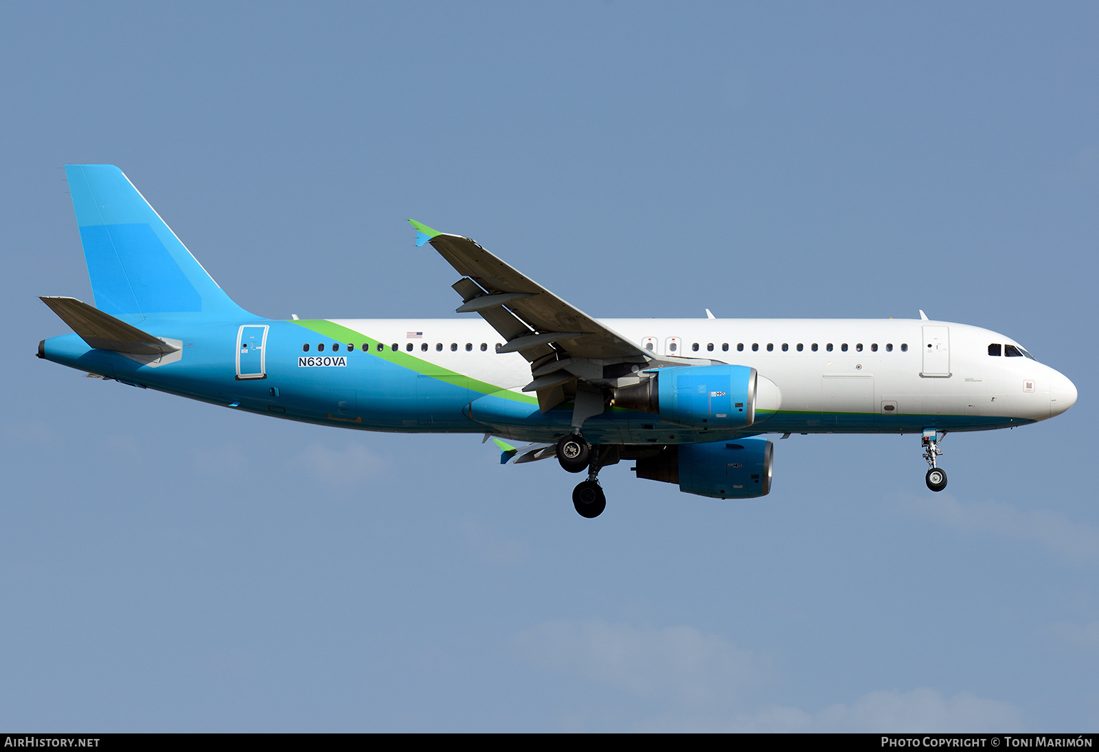 Aircraft Photo of N630VA | Airbus A320-214 | GlobalX | AirHistory.net #720831