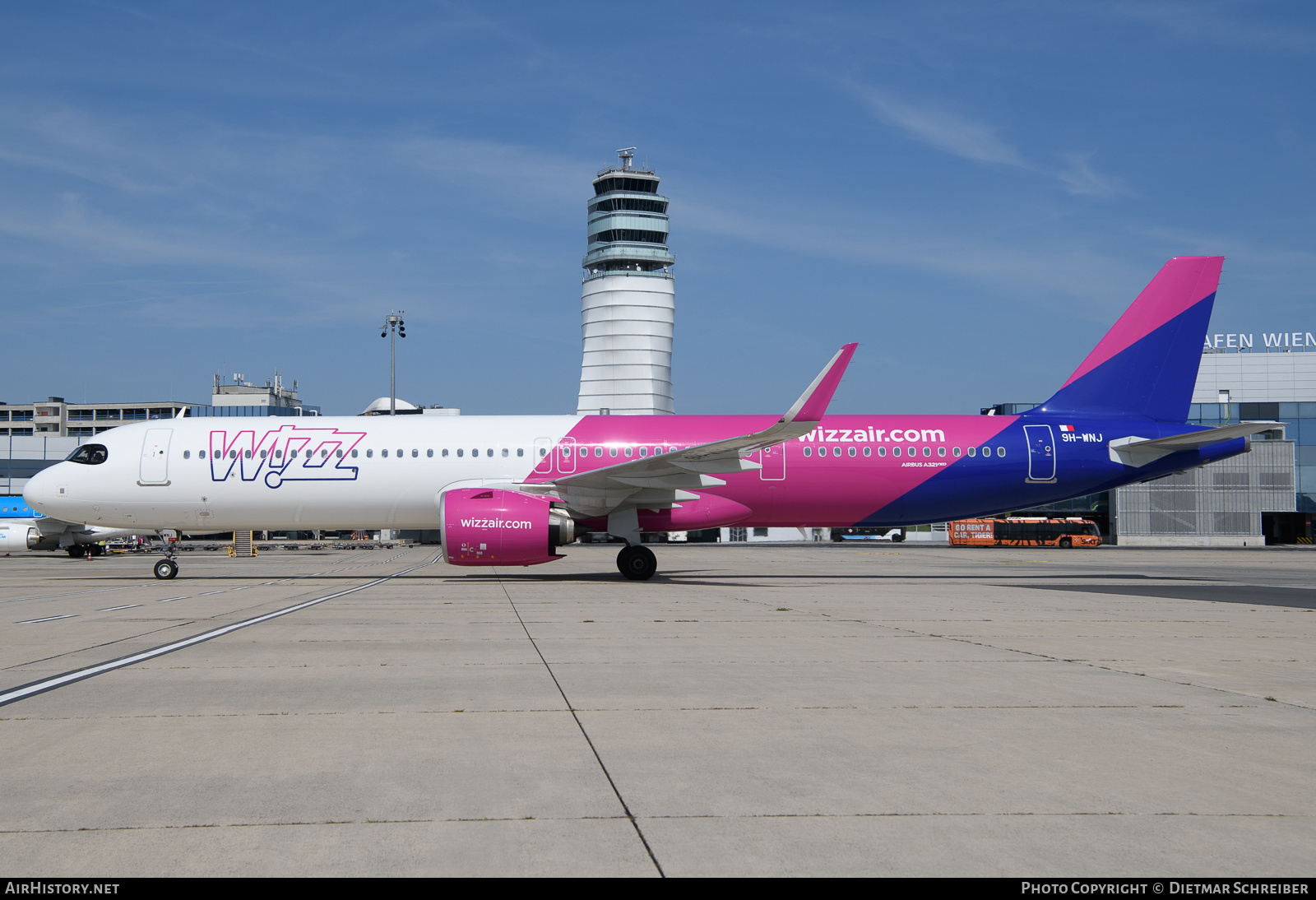 Aircraft Photo of 9H-WNJ | Airbus A321-271NX | Wizz Air | AirHistory.net #720835