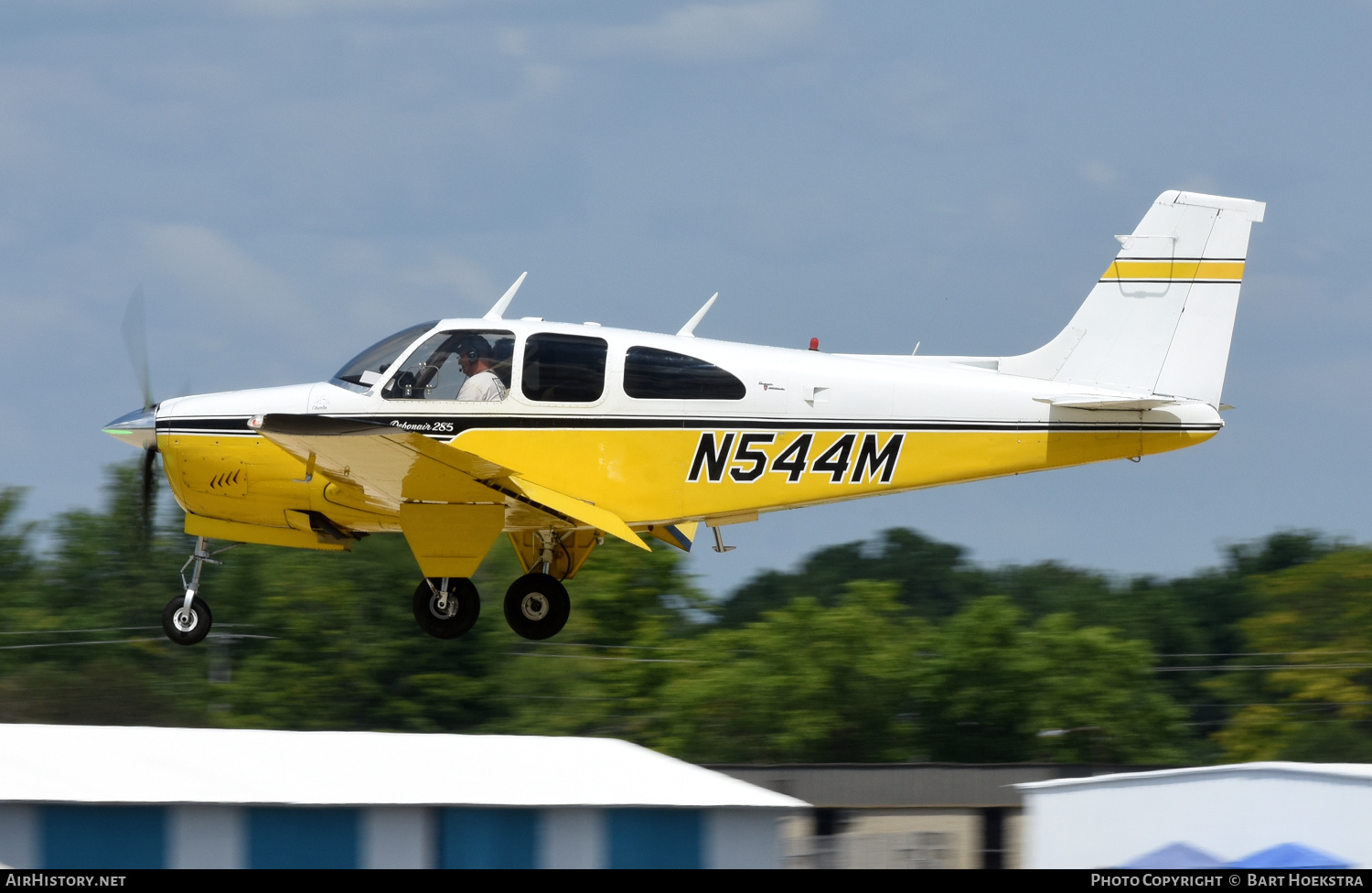 Aircraft Photo of N544M | Beech 35-C33A Debonair 285 | AirHistory.net #720841