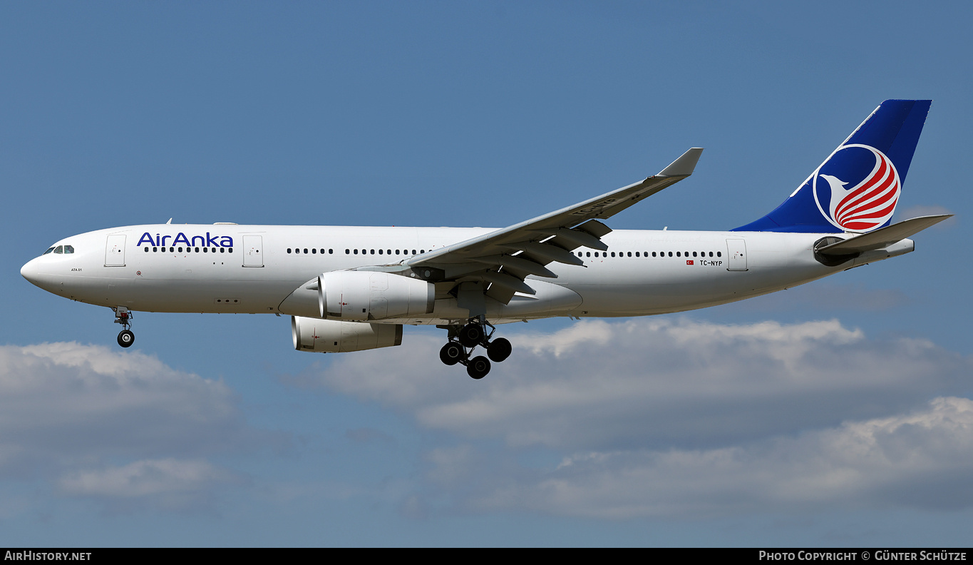 Aircraft Photo of TC-NYP | Airbus A330-243 | Air Anka | AirHistory.net #720846