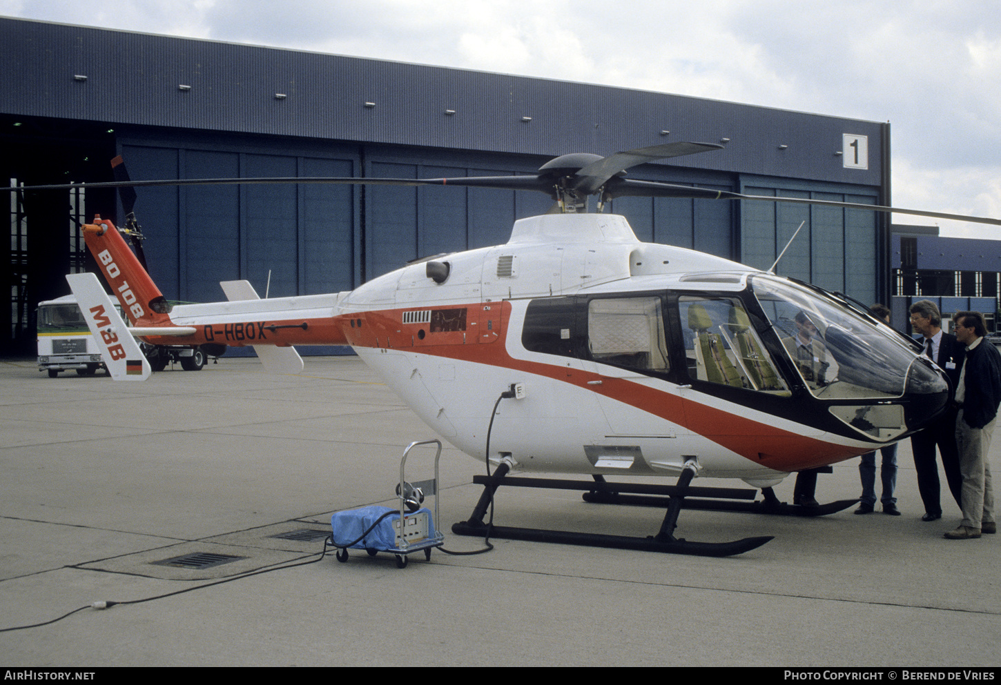 Aircraft Photo of D-HBOX | MBB BO-108A-1 | MBB | AirHistory.net #720847