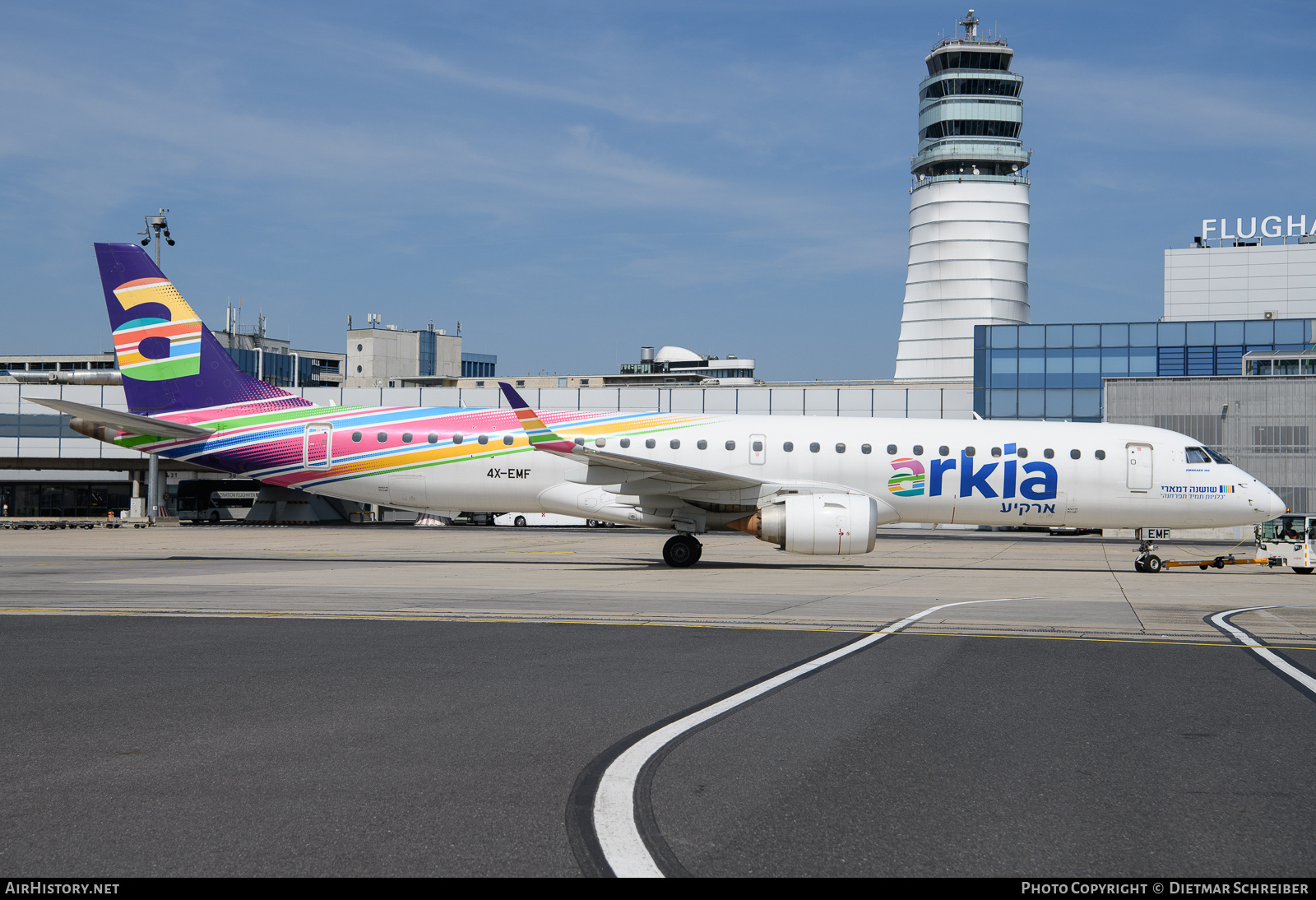 Aircraft Photo of 4X-EMF | Embraer 195AR (ERJ-190-200IGW) | Arkia Israeli Airlines | AirHistory.net #720858