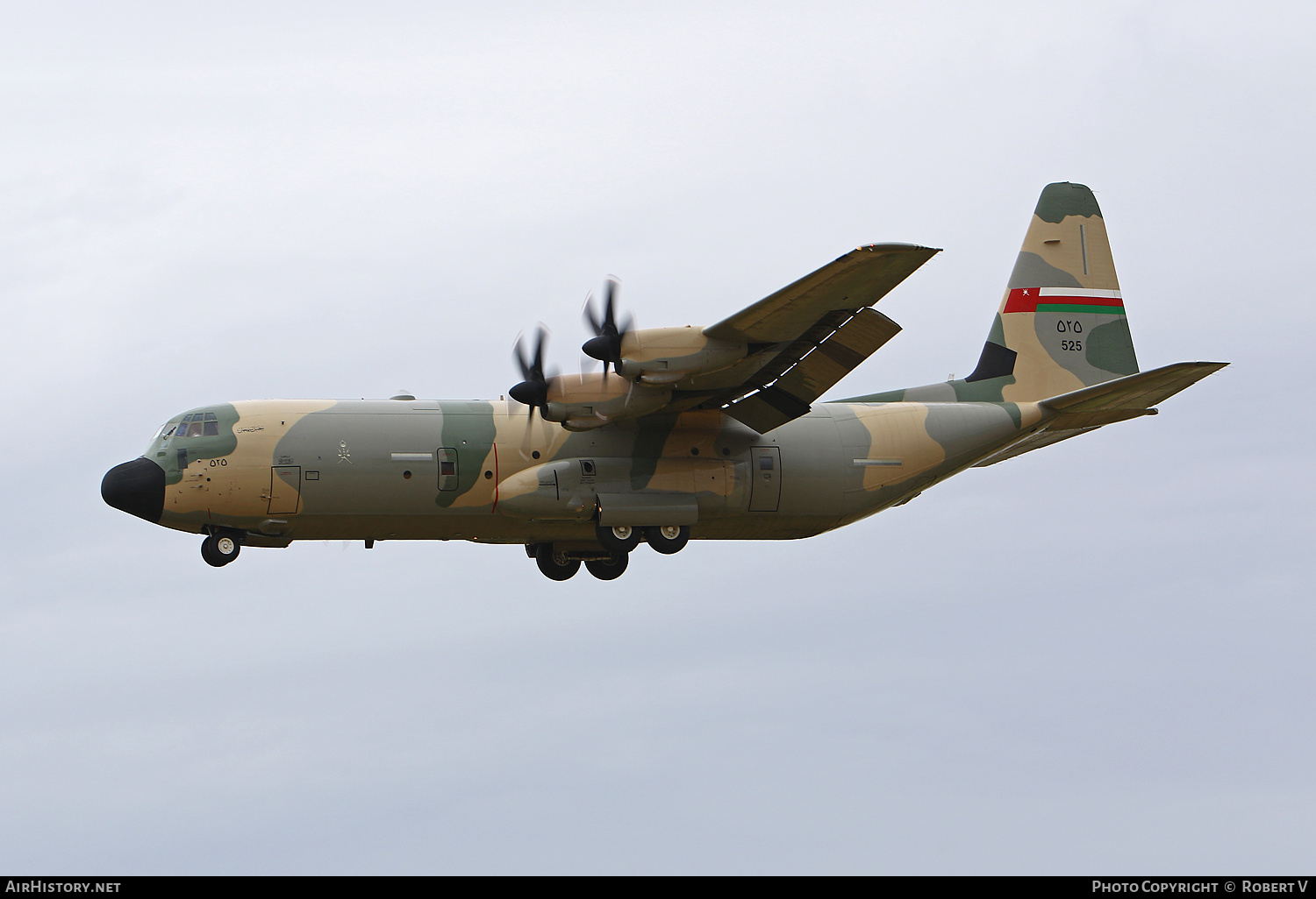 Aircraft Photo of 525 / ٥٢٥ | Lockheed Martin C-130J-30 Hercules | Oman - Air Force | AirHistory.net #720859