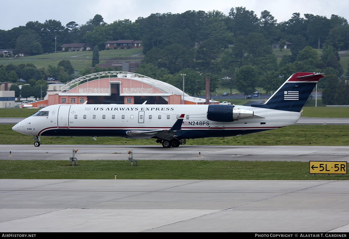 Aircraft Photo of N248PS | Bombardier CRJ-200LR (CL-600-2B19) | US Airways Express | AirHistory.net #720866