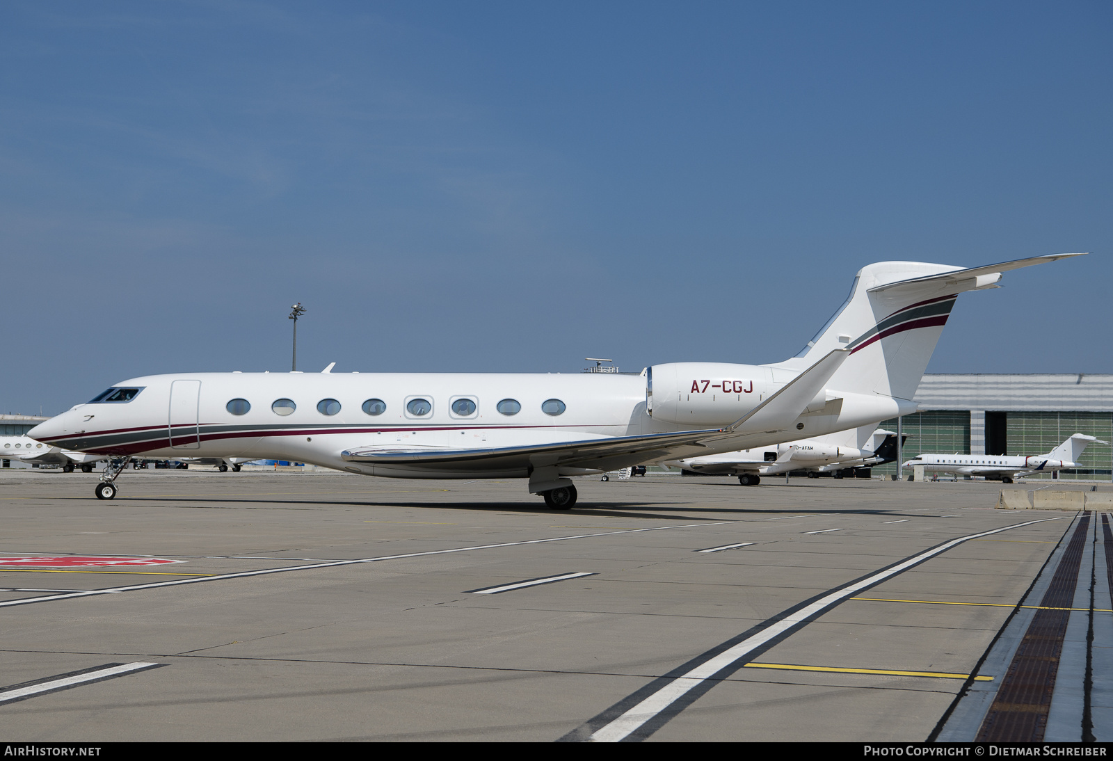 Aircraft Photo of A7-CGJ | Gulfstream Aerospace G650ER (G-VI) | Qatar Executive | AirHistory.net #720868