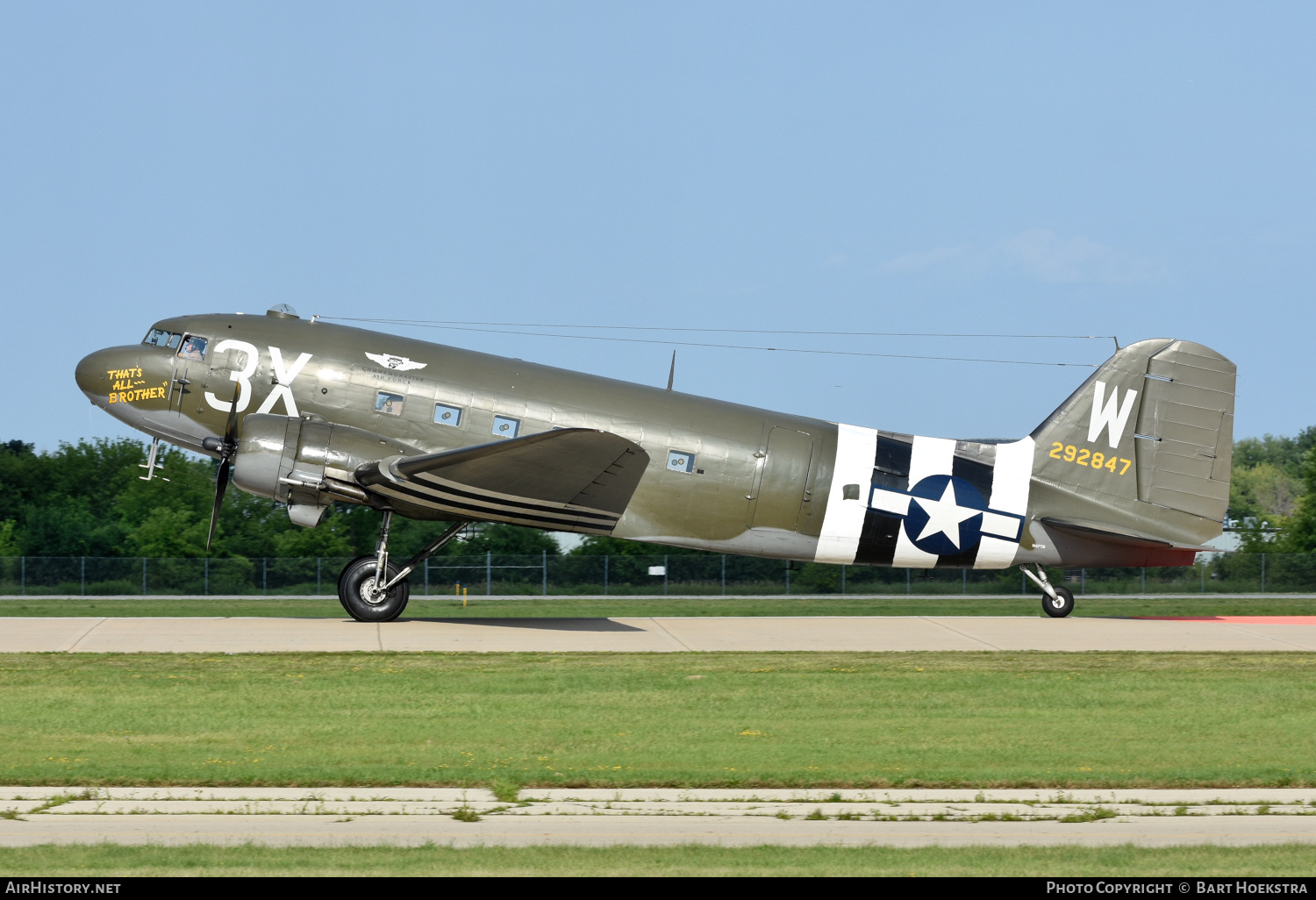 Aircraft Photo of N47TB / 292847 | Douglas C-47A Skytrain | Commemorative Air Force | USA - Air Force | AirHistory.net #720881