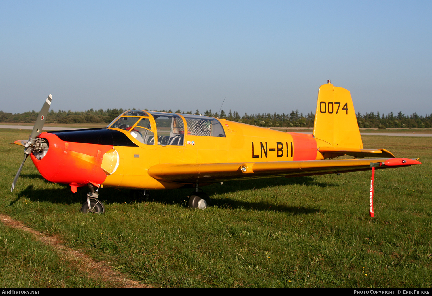 Aircraft Photo of LN-BII | Saab 91B Safir | AirHistory.net #720892
