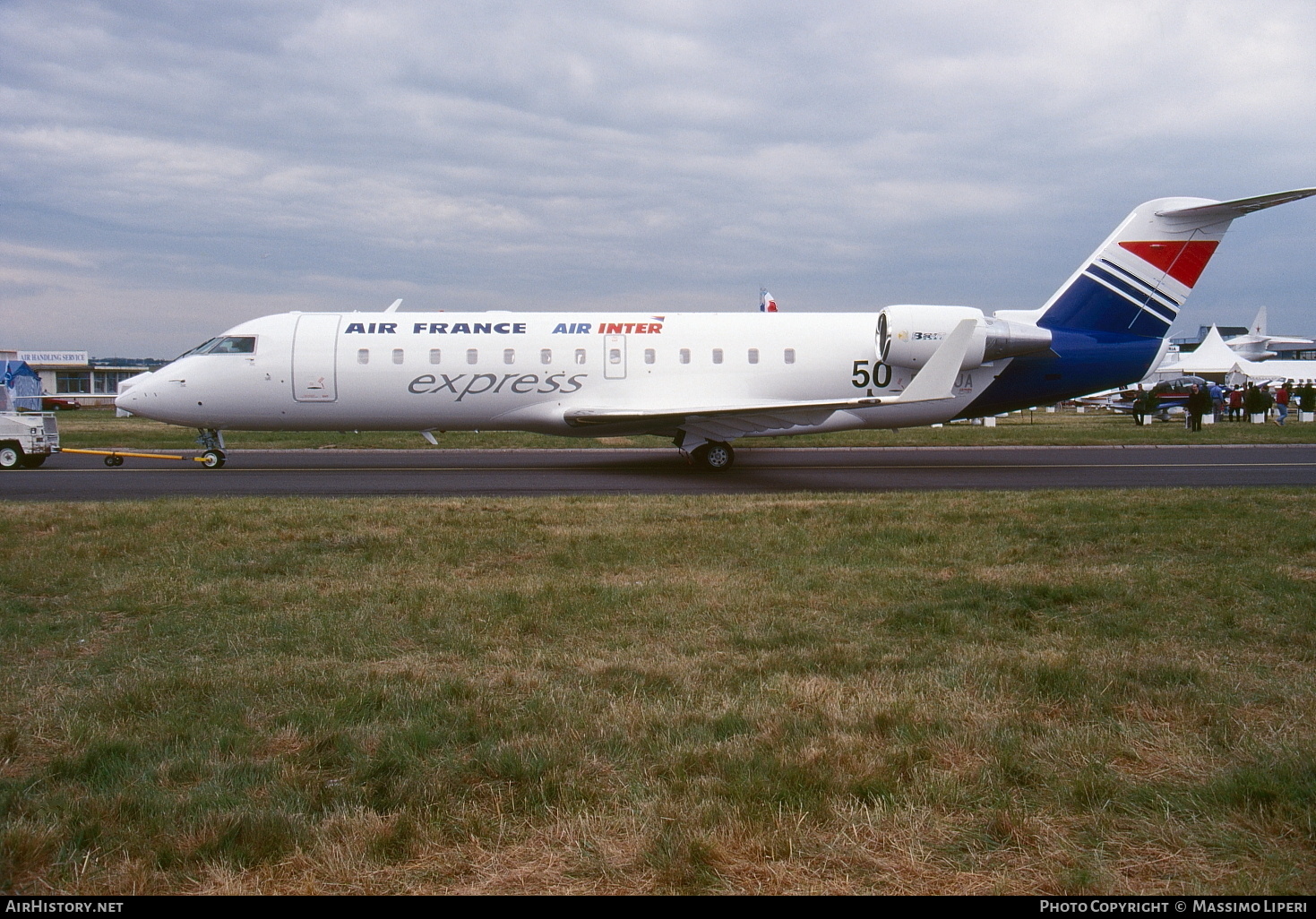Aircraft Photo of F-GRJA | Canadair CRJ-100ER (CL-600-2B19) | Air France Express | AirHistory.net #720901