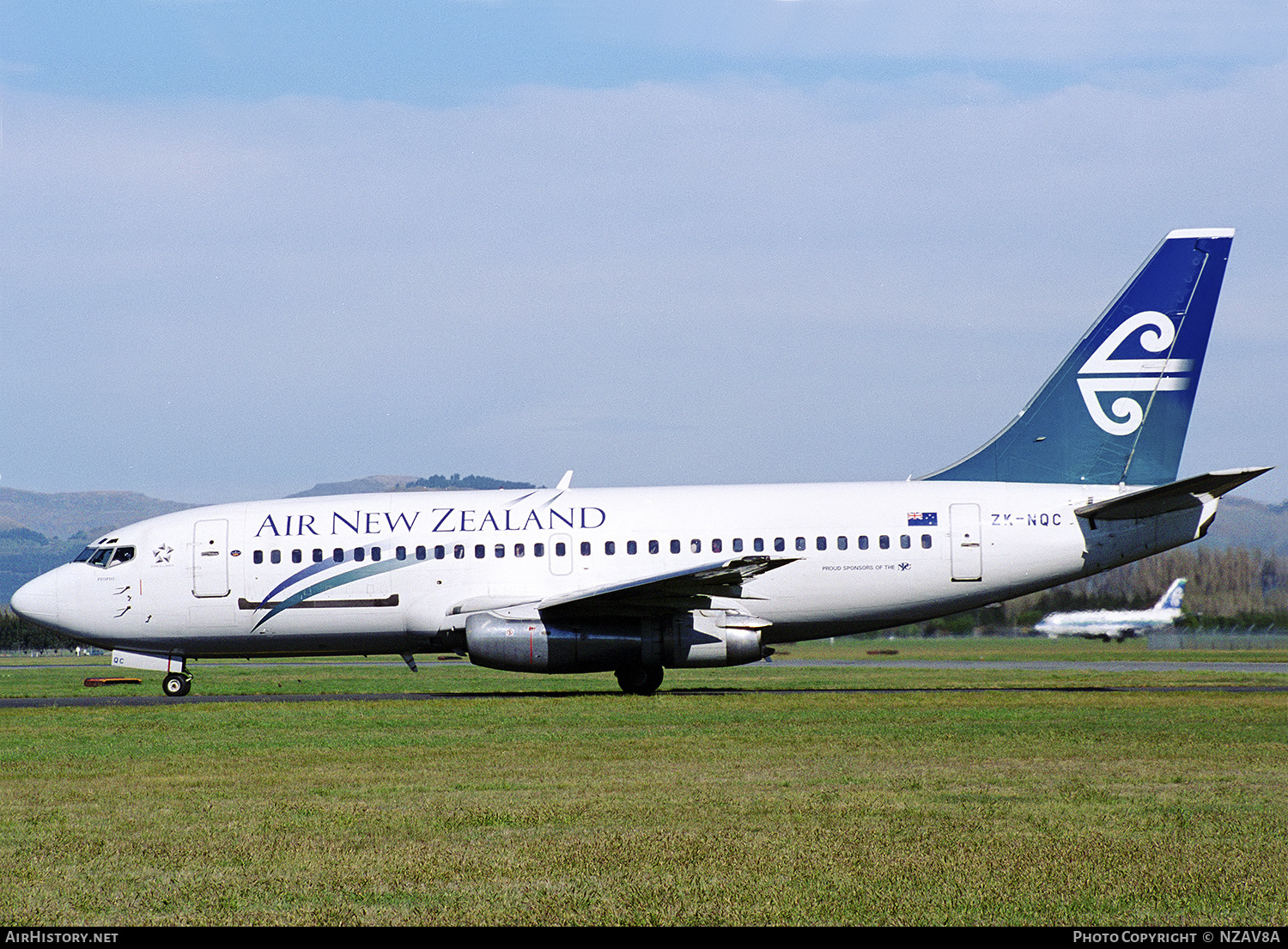 Aircraft Photo of ZK-NQC | Boeing 737-219C/Adv | Air New Zealand | AirHistory.net #720934