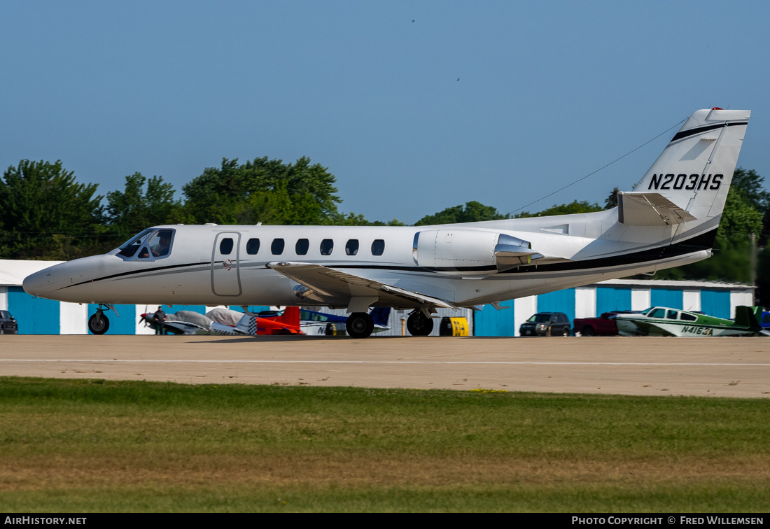 Aircraft Photo of N203HS | Cessna 560 Citation ... | AirHistory.net #720961
