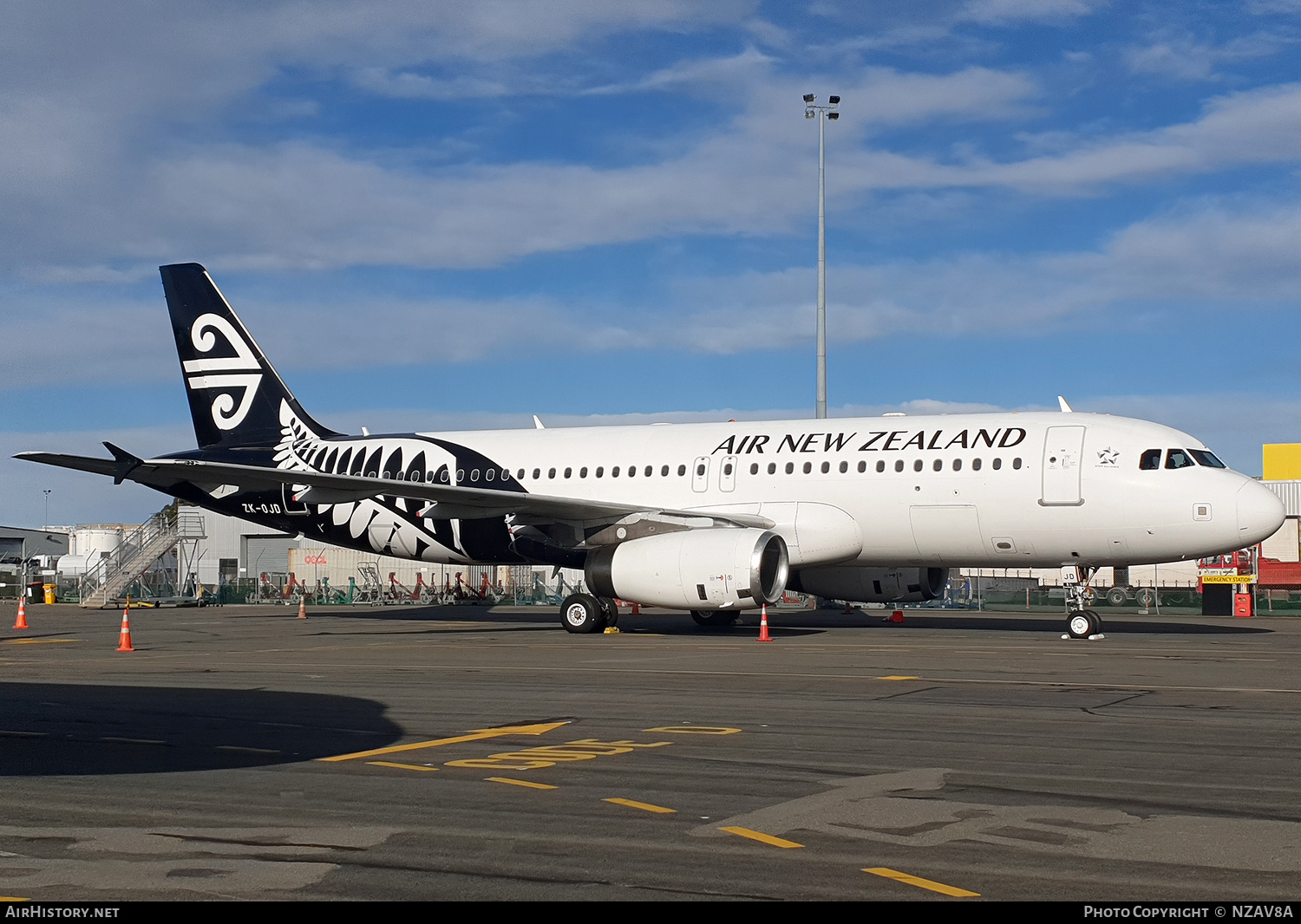 Aircraft Photo of ZK-OJD | Airbus A320-232 | Air New Zealand | AirHistory.net #720965