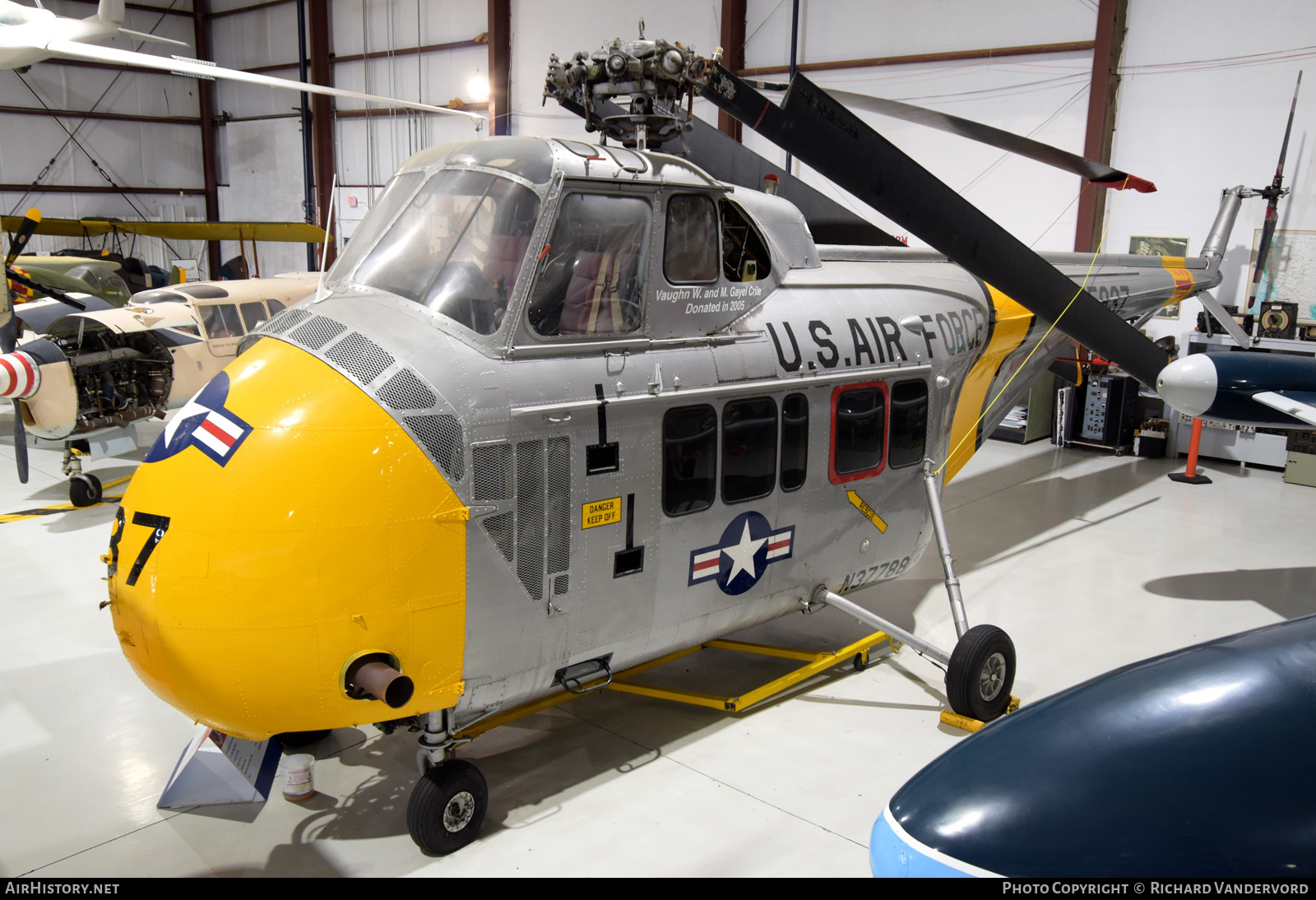 Aircraft Photo of N37788 / 75937 | Sikorsky H-19D Chickasaw (S-55D) | USA - Air Force | AirHistory.net #720977