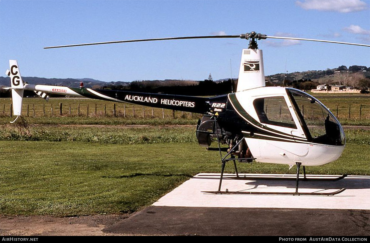 Aircraft Photo of ZK-HCG / CG | Robinson R-22 Beta | Auckland Helicopters | AirHistory.net #721010