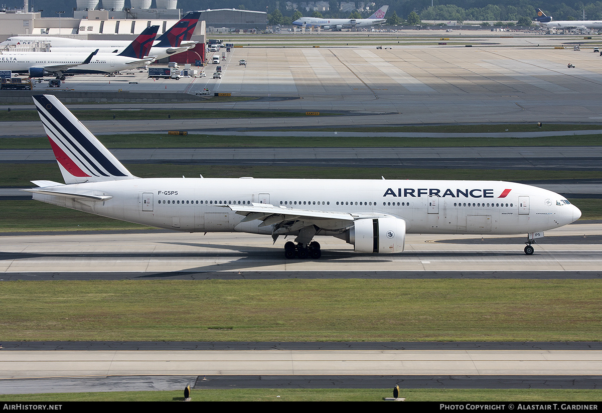 Aircraft Photo of F-GSPS | Boeing 777-228/ER | Air France | AirHistory.net #721022