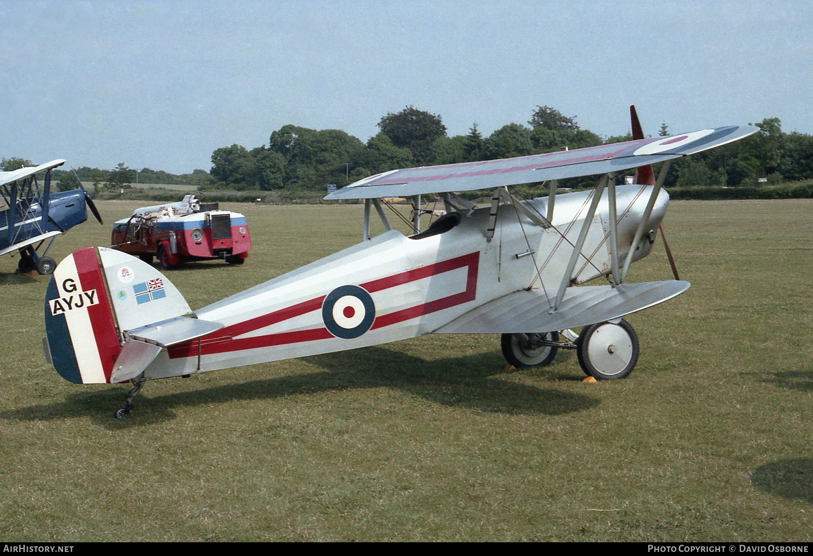 Aircraft Photo of G-AYJY | Isaacs Fury II | UK - Air Force | AirHistory.net #721046