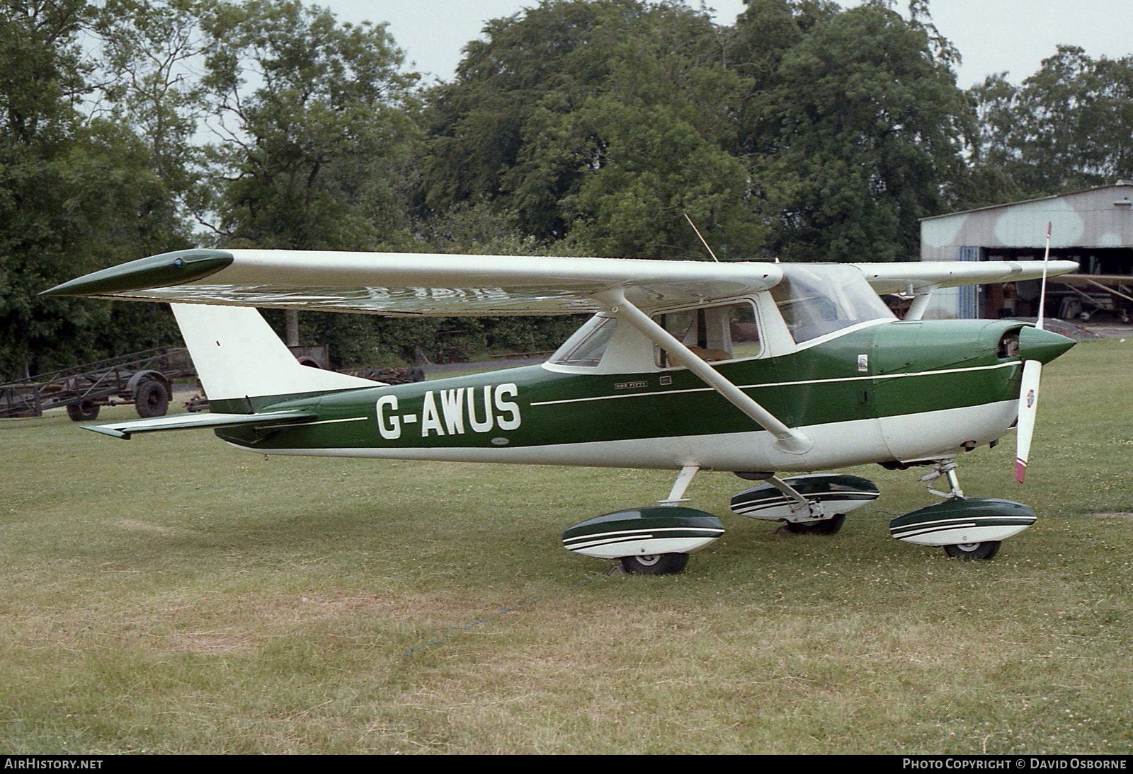 Aircraft Photo of G-AWUS | Reims F150J | AirHistory.net #721050