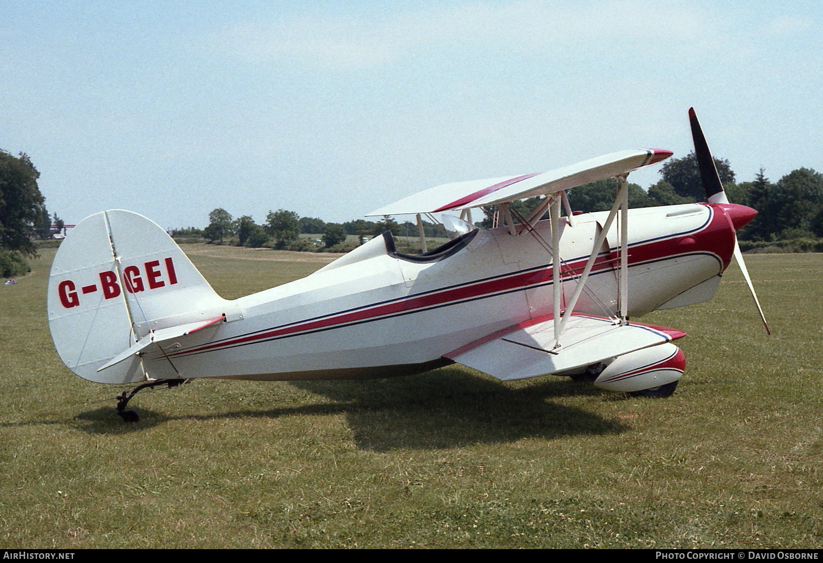 Aircraft Photo of G-BGEI | Oldfield Baby Great Lakes | AirHistory.net #721055