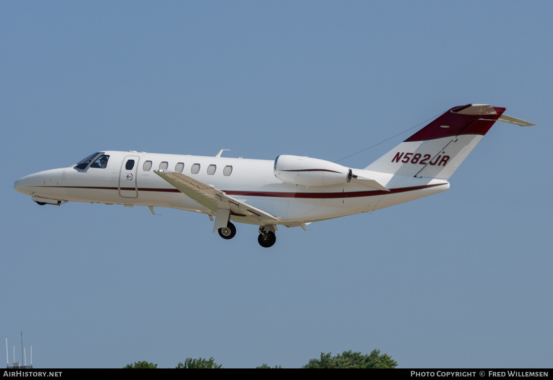 Aircraft Photo of N582JR | Cessna 525B CitationJet CJ3+ | AirHistory.net #721059