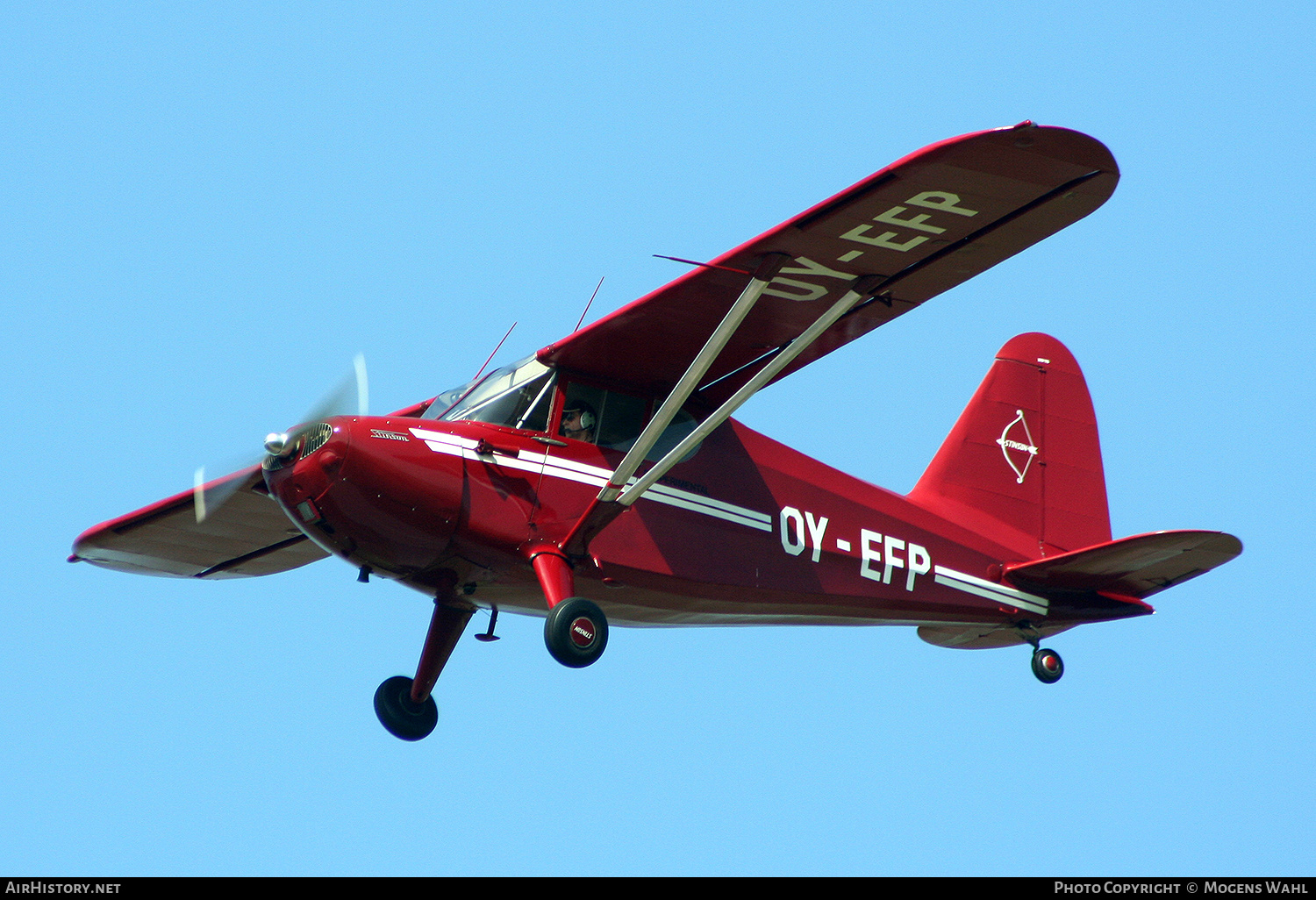 Aircraft Photo of OY-EFP | Stinson 105 HW-75 | AirHistory.net #721064