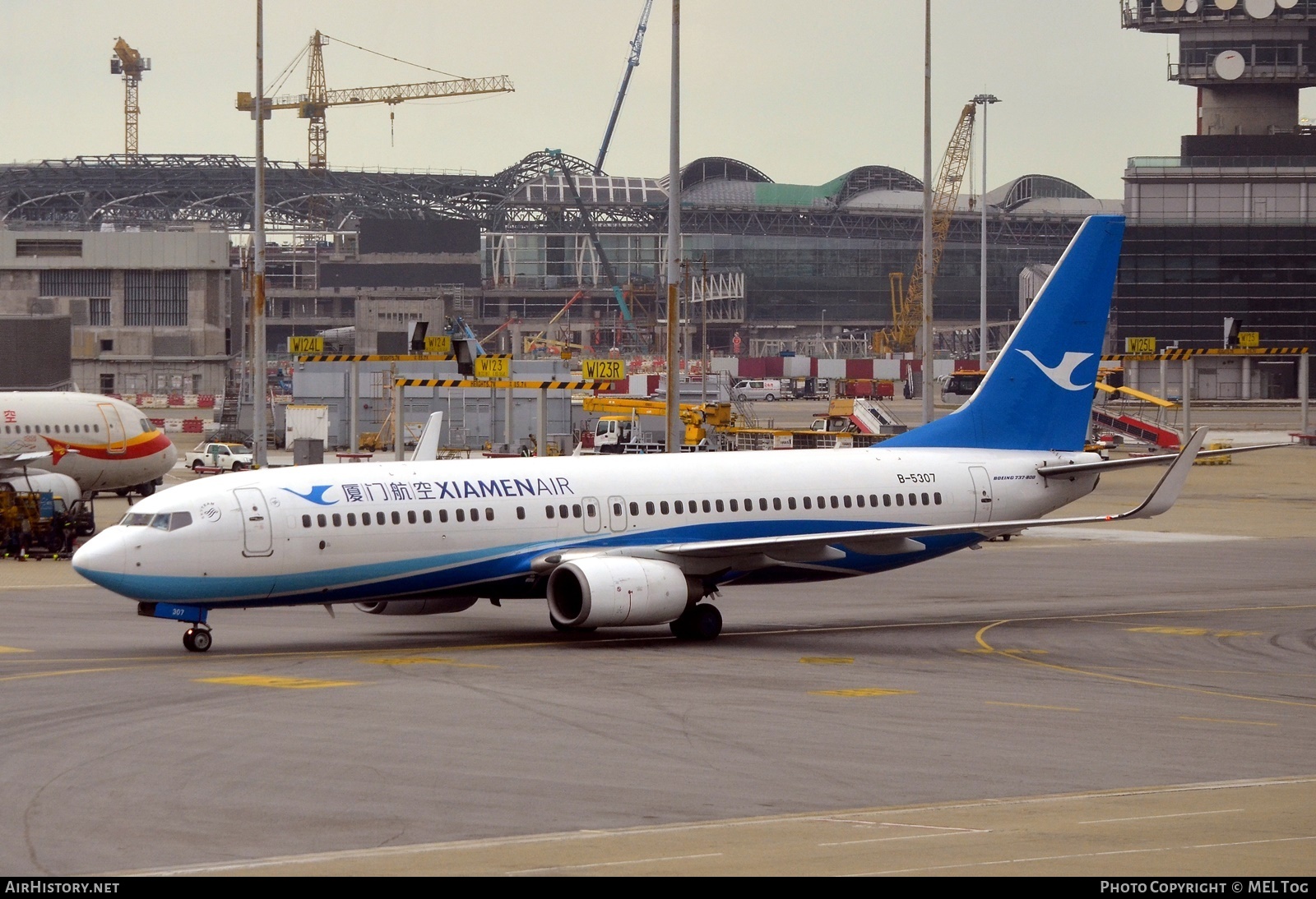 Aircraft Photo of B-5307 | Boeing 737-85C | Xiamen Airlines | AirHistory.net #721094