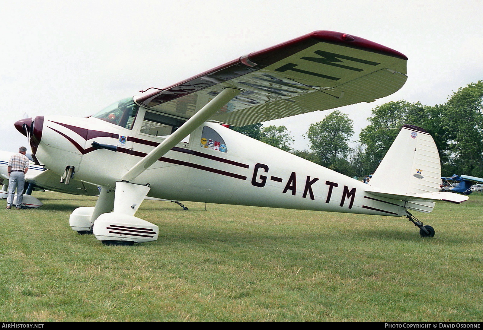 Aircraft Photo of G-AKTM | Luscombe 8F Silvaire | AirHistory.net #721099