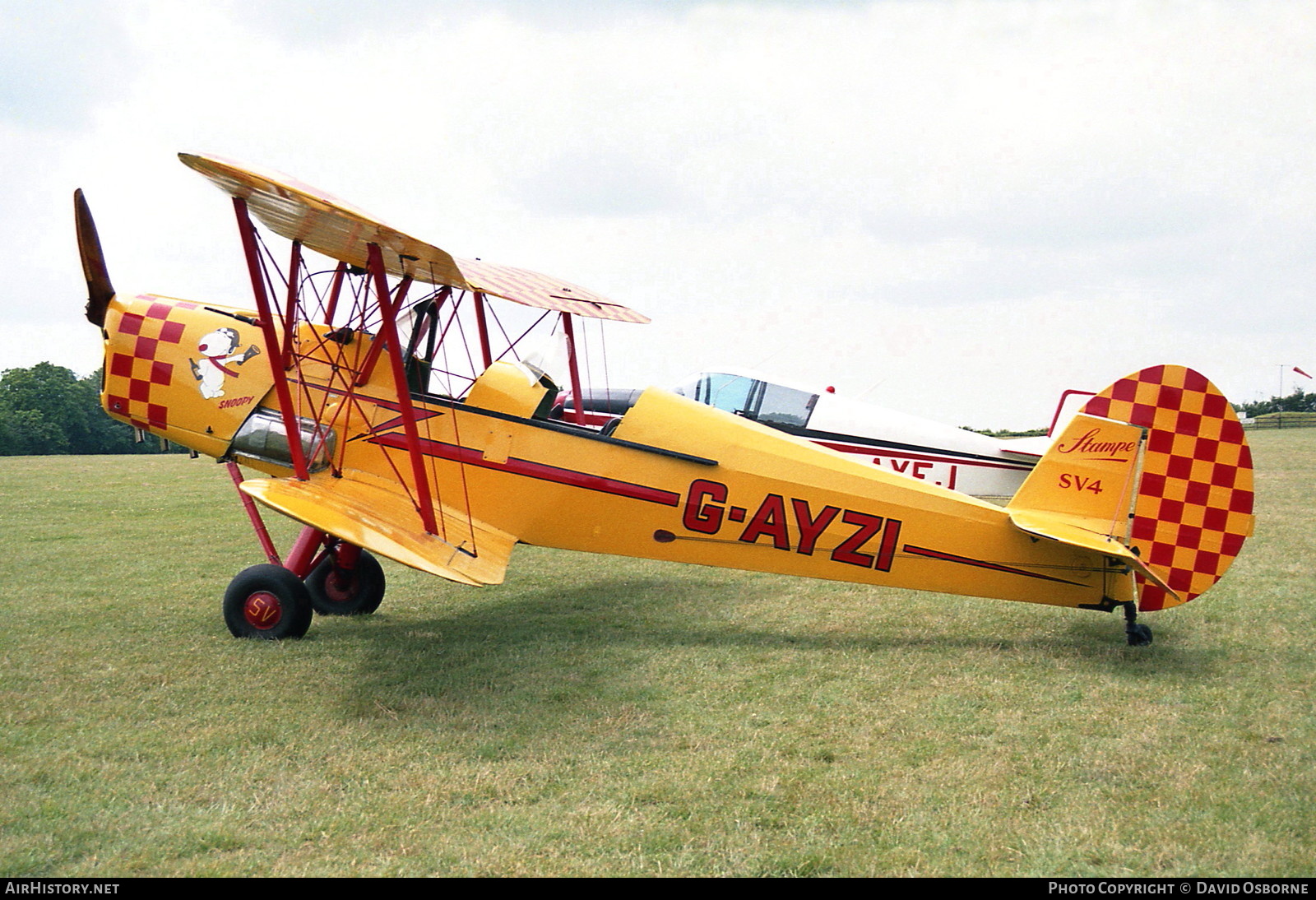 Aircraft Photo of G-AYZI | Stampe-Vertongen SV-4C | AirHistory.net #721110