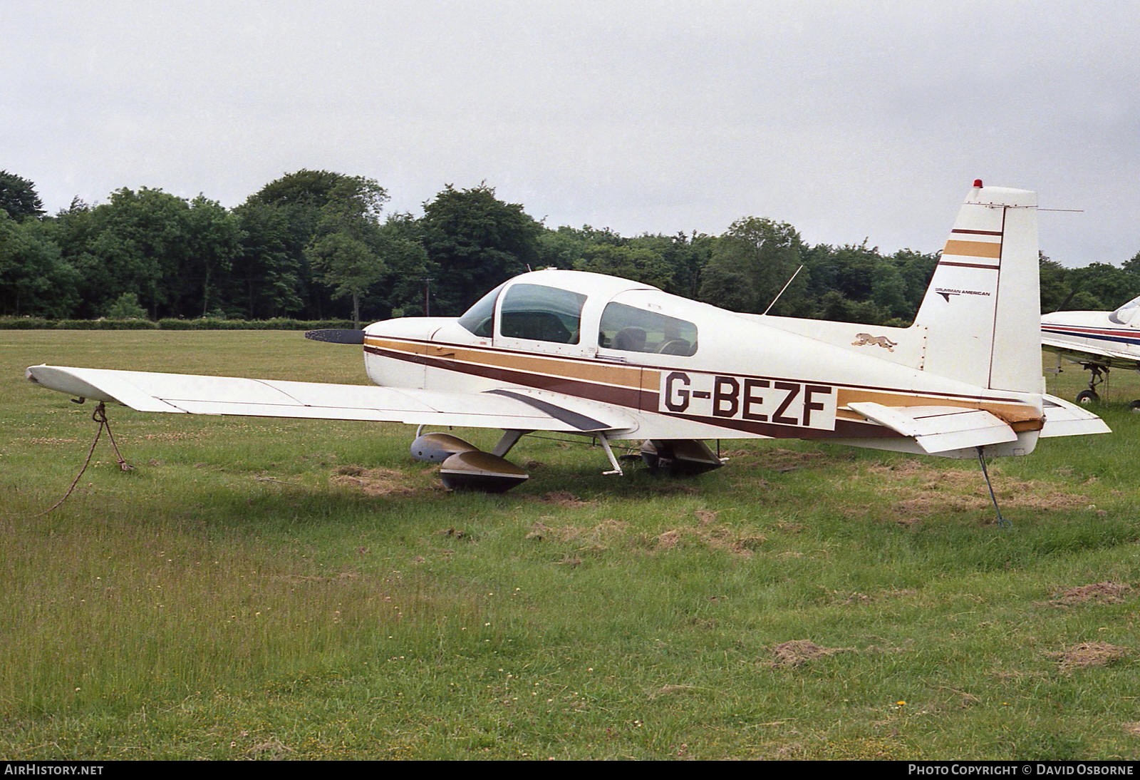 Aircraft Photo of G-BEZF | American AA-5 Traveler | AirHistory.net #721126