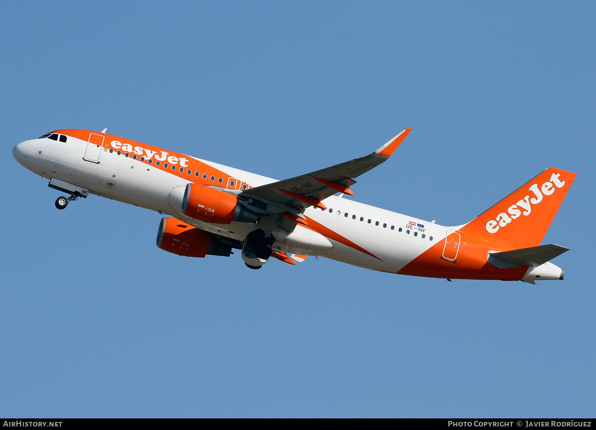 Aircraft Photo of OE-INF | Airbus A320-214 | EasyJet | AirHistory.net #721139