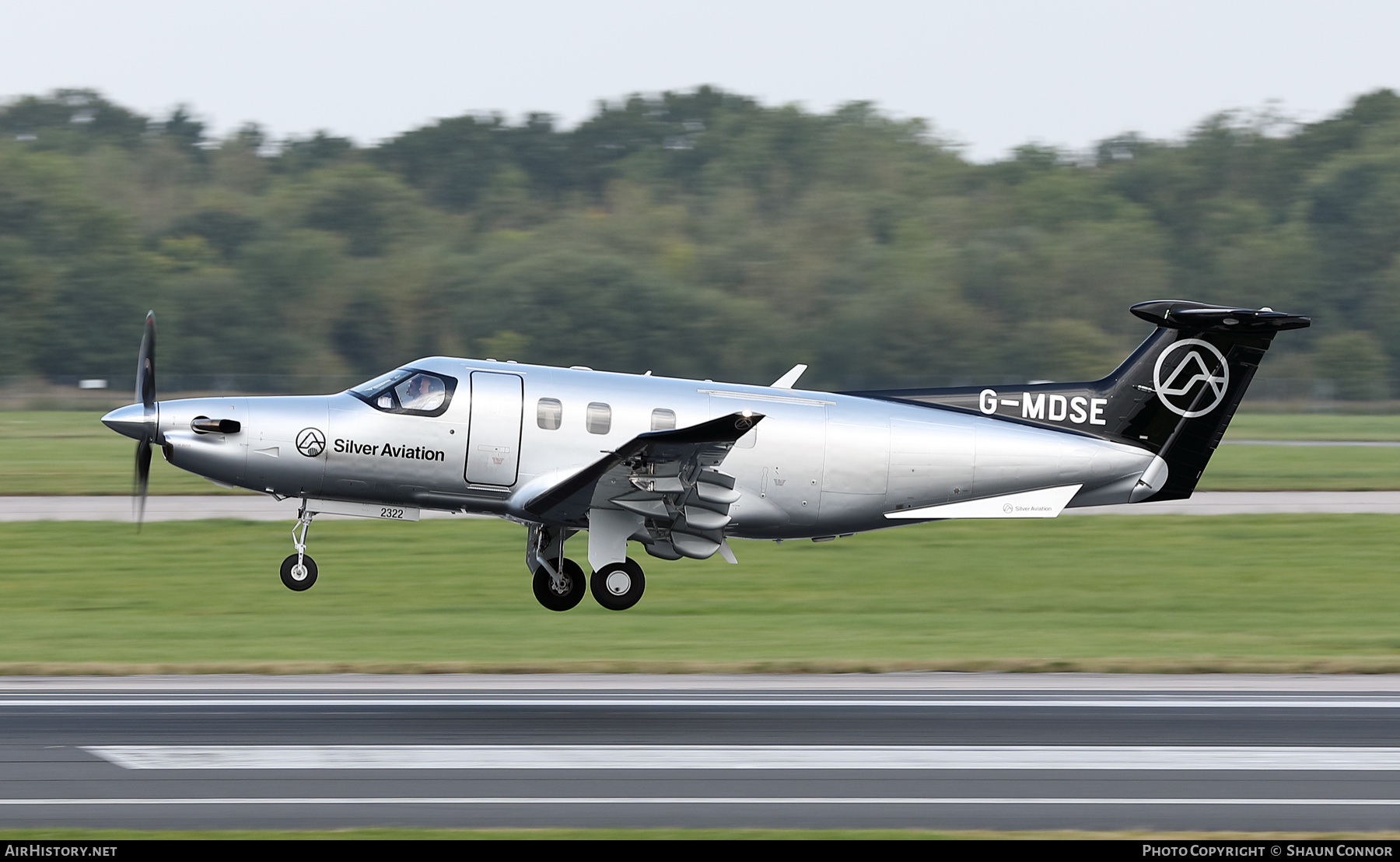 Aircraft Photo of G-MDSE | Pilatus PC-12NGX (PC-12/47E) | Silver Aviation | AirHistory.net #721176
