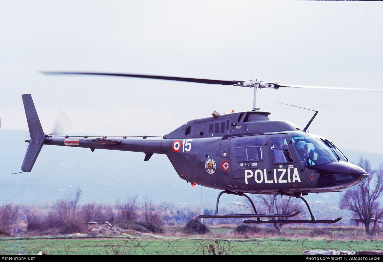Aircraft Photo of MM80733 | Agusta AB-206A-1 JetRanger | Italy - Polizia | AirHistory.net #721180