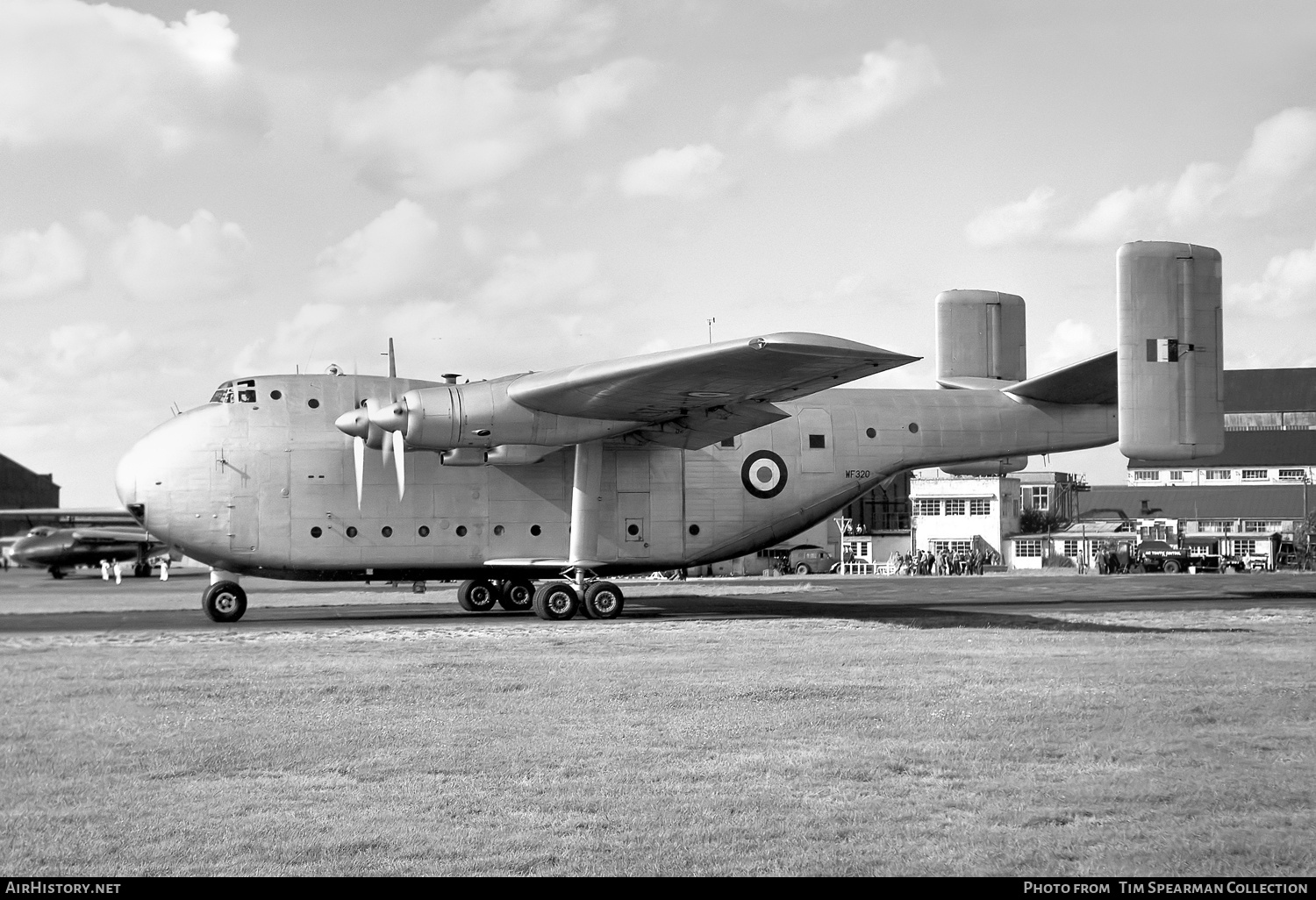 Aircraft Photo of WF320 | General Aircraft GAL-60 Universal Freighter | Blackburn Aircraft | AirHistory.net #721190
