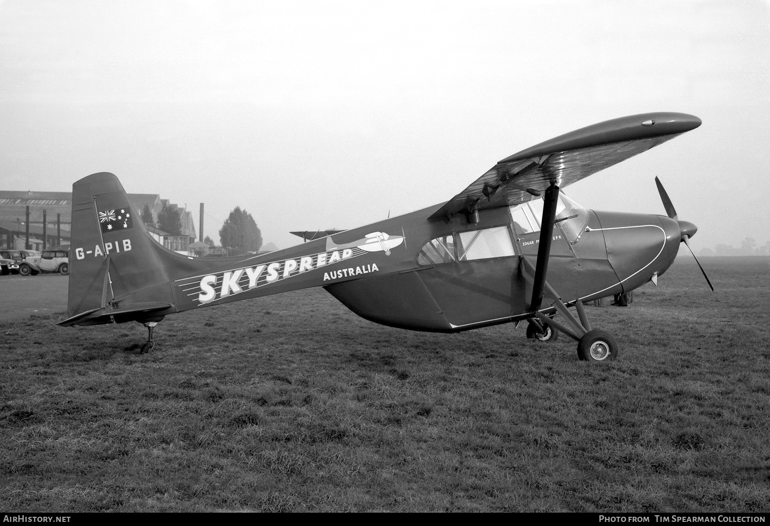 Aircraft Photo of G-APIB | Edgar Percival EP-9 Prospector | Skyspread | AirHistory.net #721193
