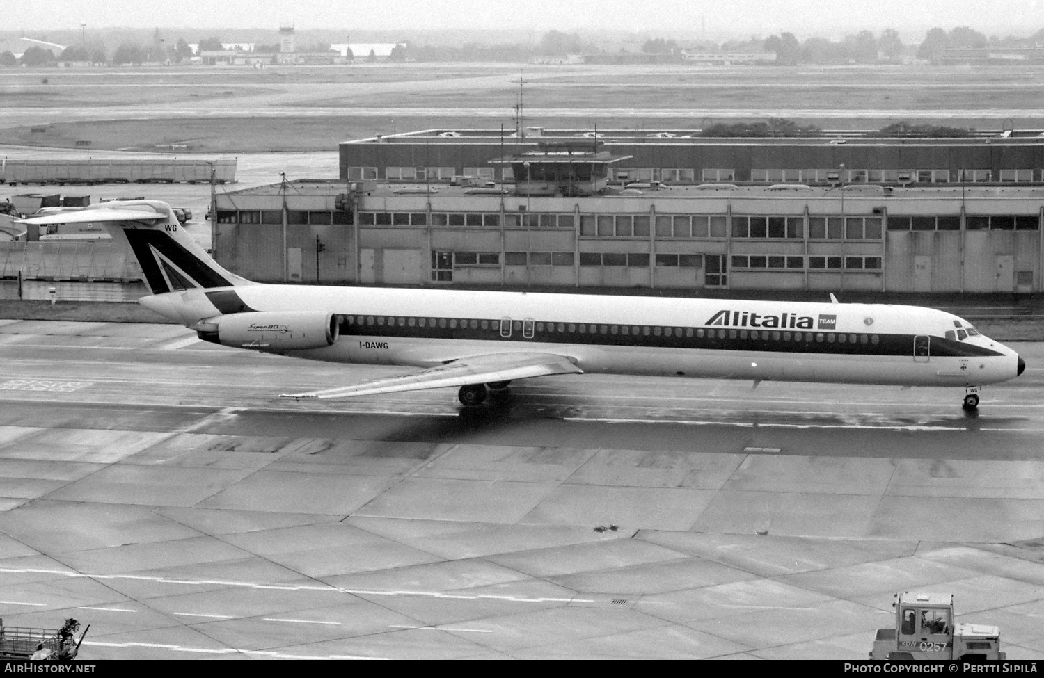 Aircraft Photo of I-DAWG | McDonnell Douglas MD-82 (DC-9-82) | Alitalia | AirHistory.net #721229