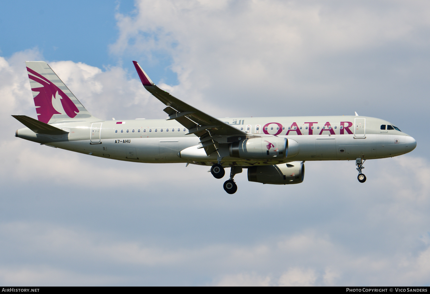 Aircraft Photo of A7-AHU | Airbus A320-232 | Qatar Airways | AirHistory.net #721254