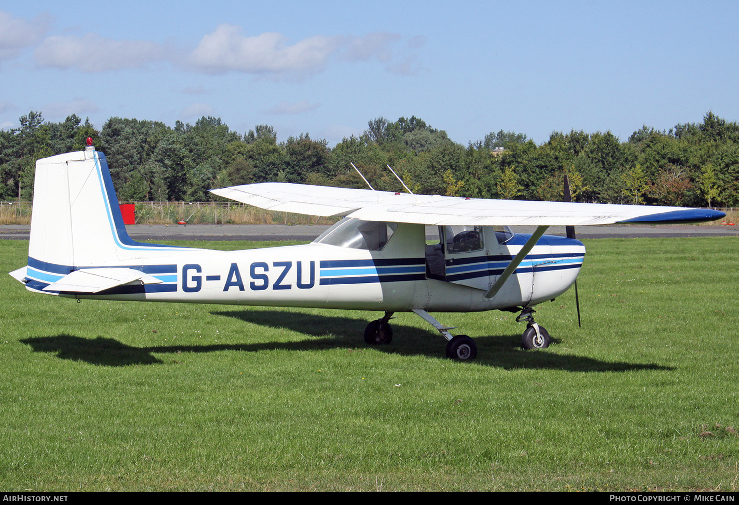 Aircraft Photo of G-ASZU | Cessna 150E | AirHistory.net #721321