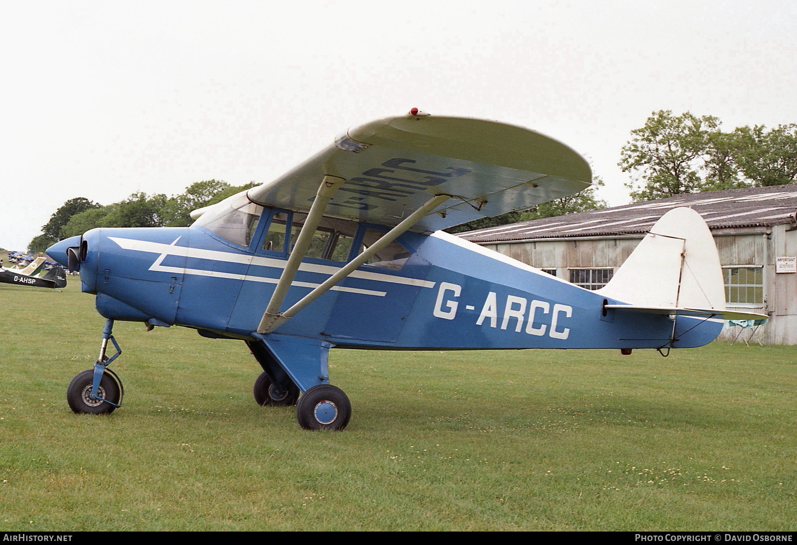 Aircraft Photo of G-ARCC | Piper PA-22-150 Tri-Pacer | AirHistory.net #721359