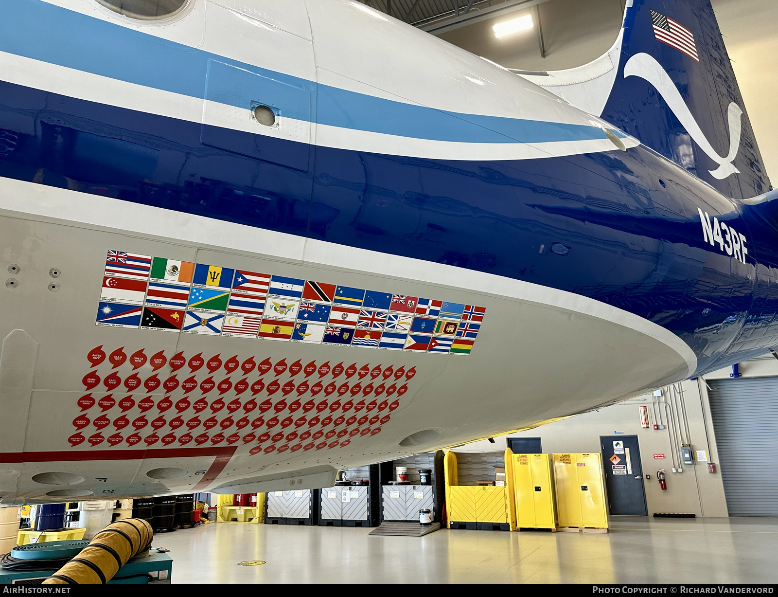 Aircraft Photo of N43RF | Lockheed WP-3D Orion | NOAA - National Oceanic and Atmospheric Administration | AirHistory.net #721367