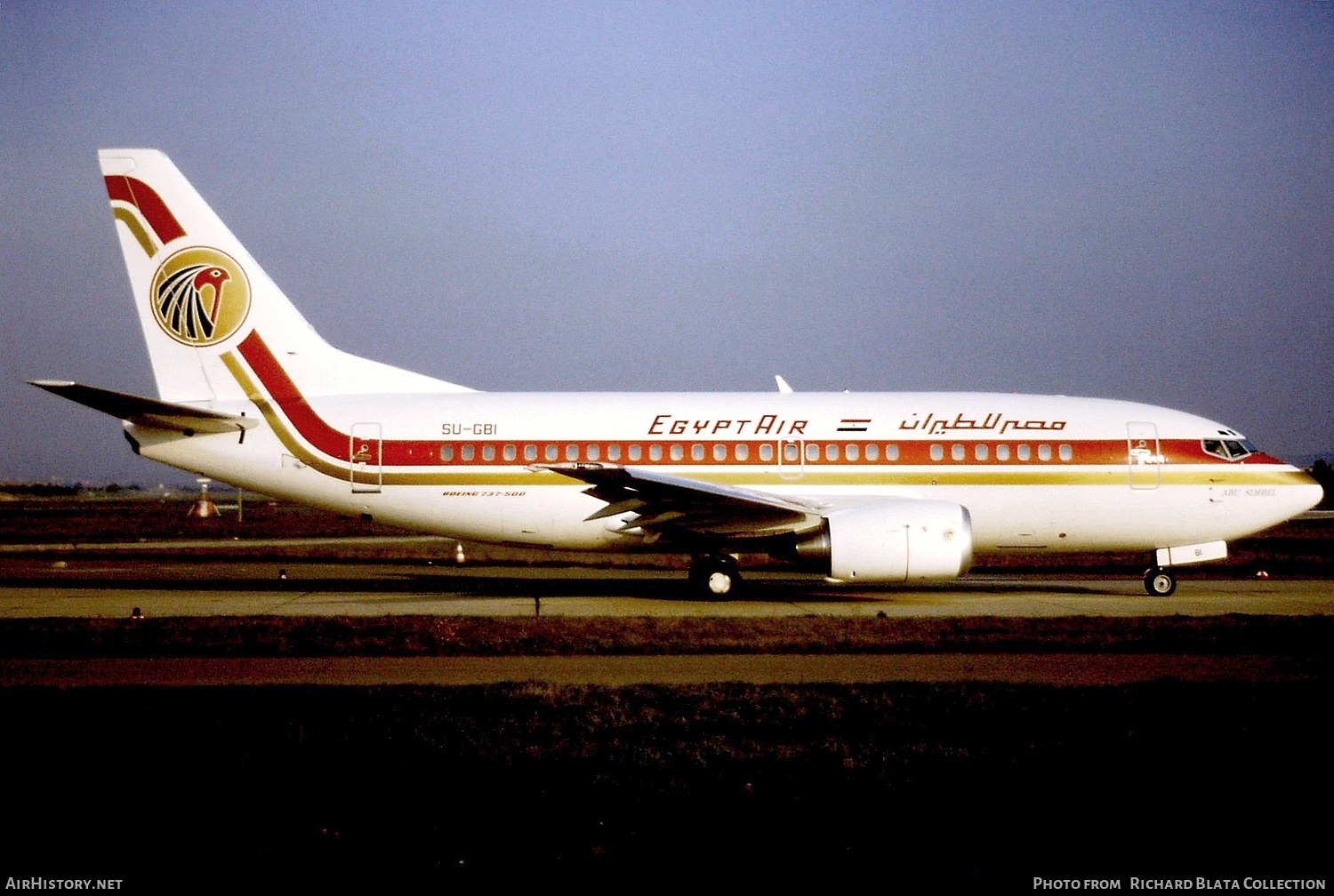 Aircraft Photo of SU-GBI | Boeing 737-566 | EgyptAir | AirHistory.net #721385