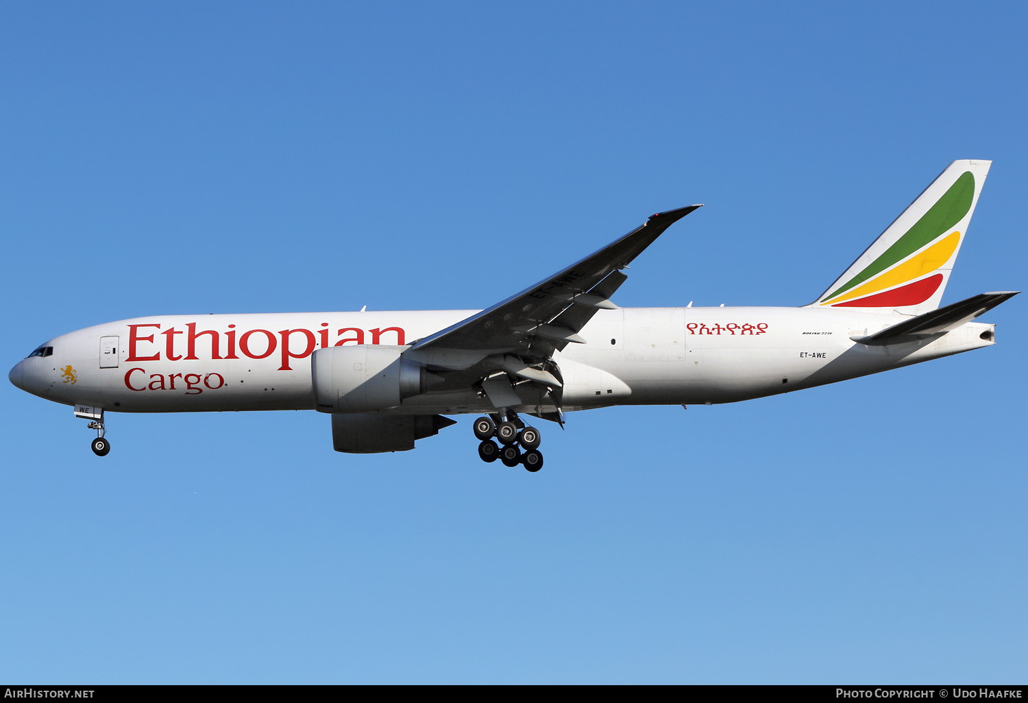 Aircraft Photo of ET-AWE | Boeing 777-F | Ethiopian Airlines Cargo | AirHistory.net #721411