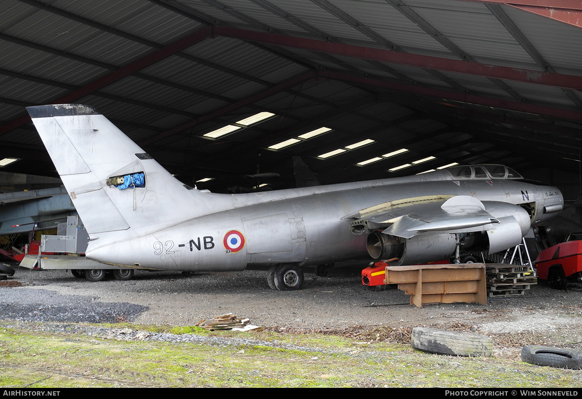 Aircraft Photo of 355 | Sud SO-4050 Vautour IIN | France - Air Force | EB 2/92 | AirHistory.net #721446