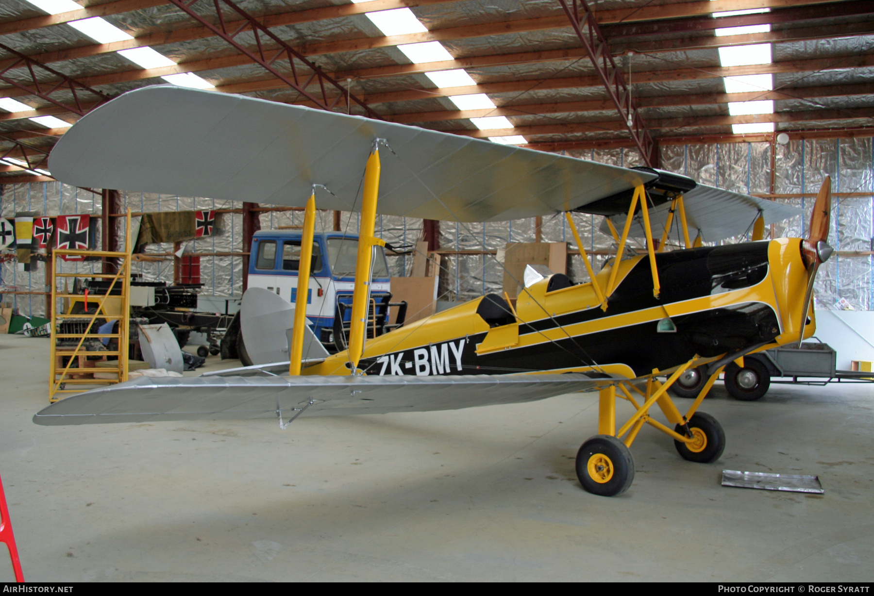 Aircraft Photo of ZK-BMY | De Havilland D.H. 82A Tiger Moth | AirHistory.net #721447