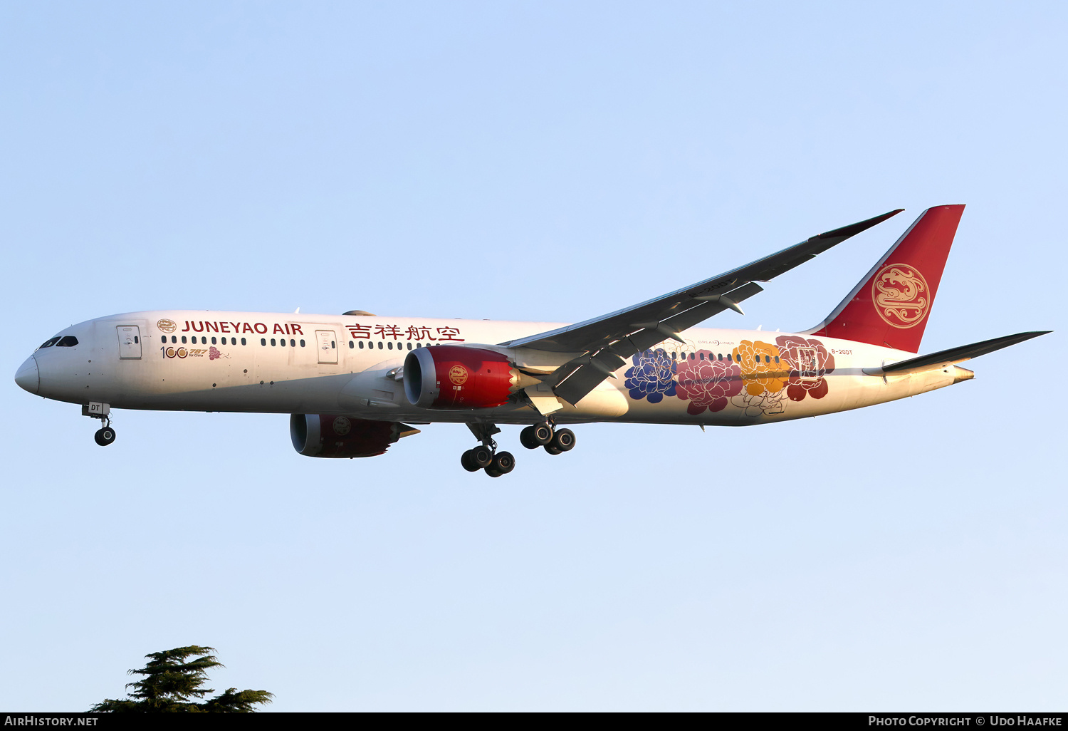 Aircraft Photo of B-20DT | Boeing 787-9 Dreamliner | Juneyao Airlines | AirHistory.net #721472