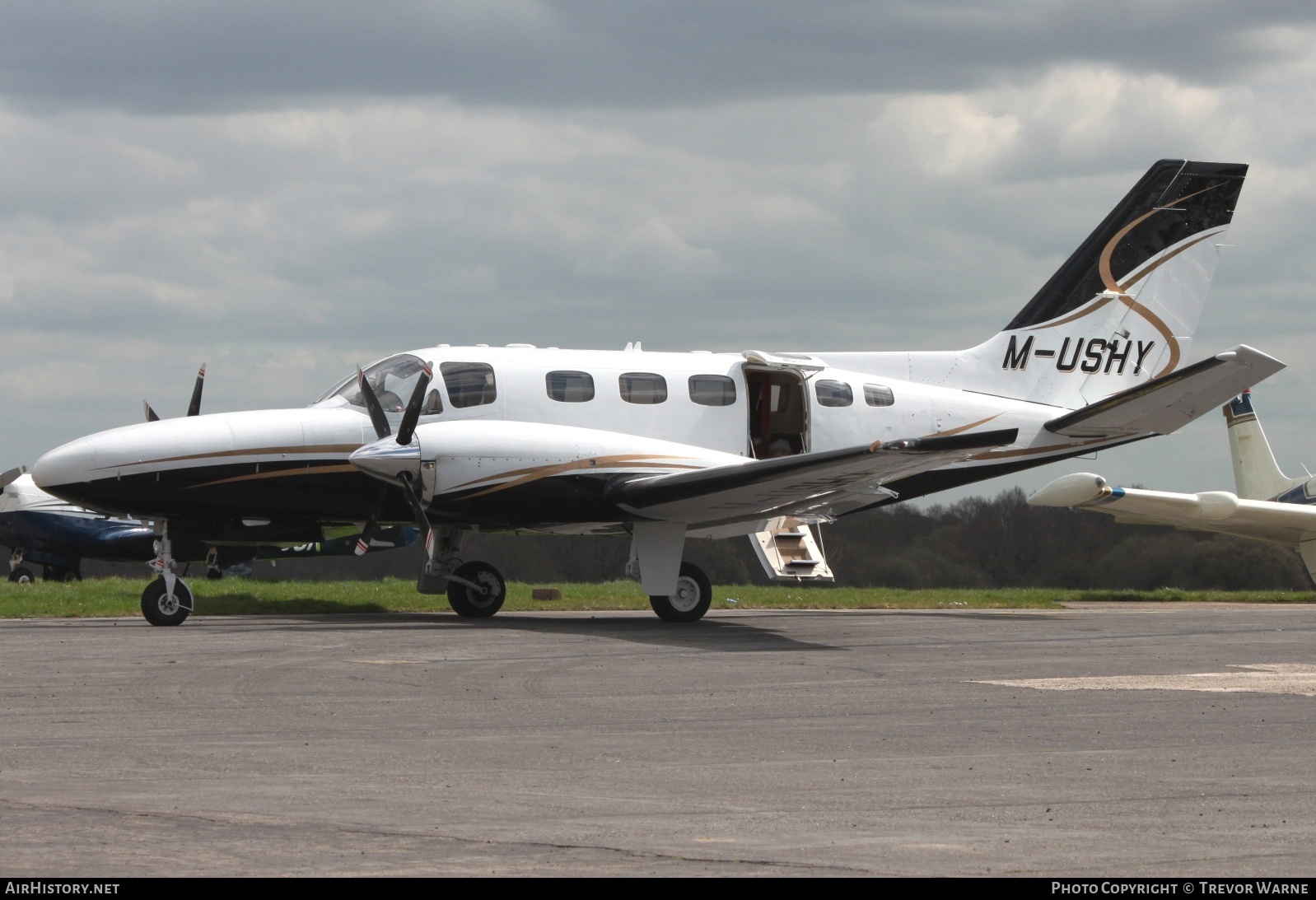 Aircraft Photo of M-USHY | Cessna 441 Conquest | AirHistory.net #721474