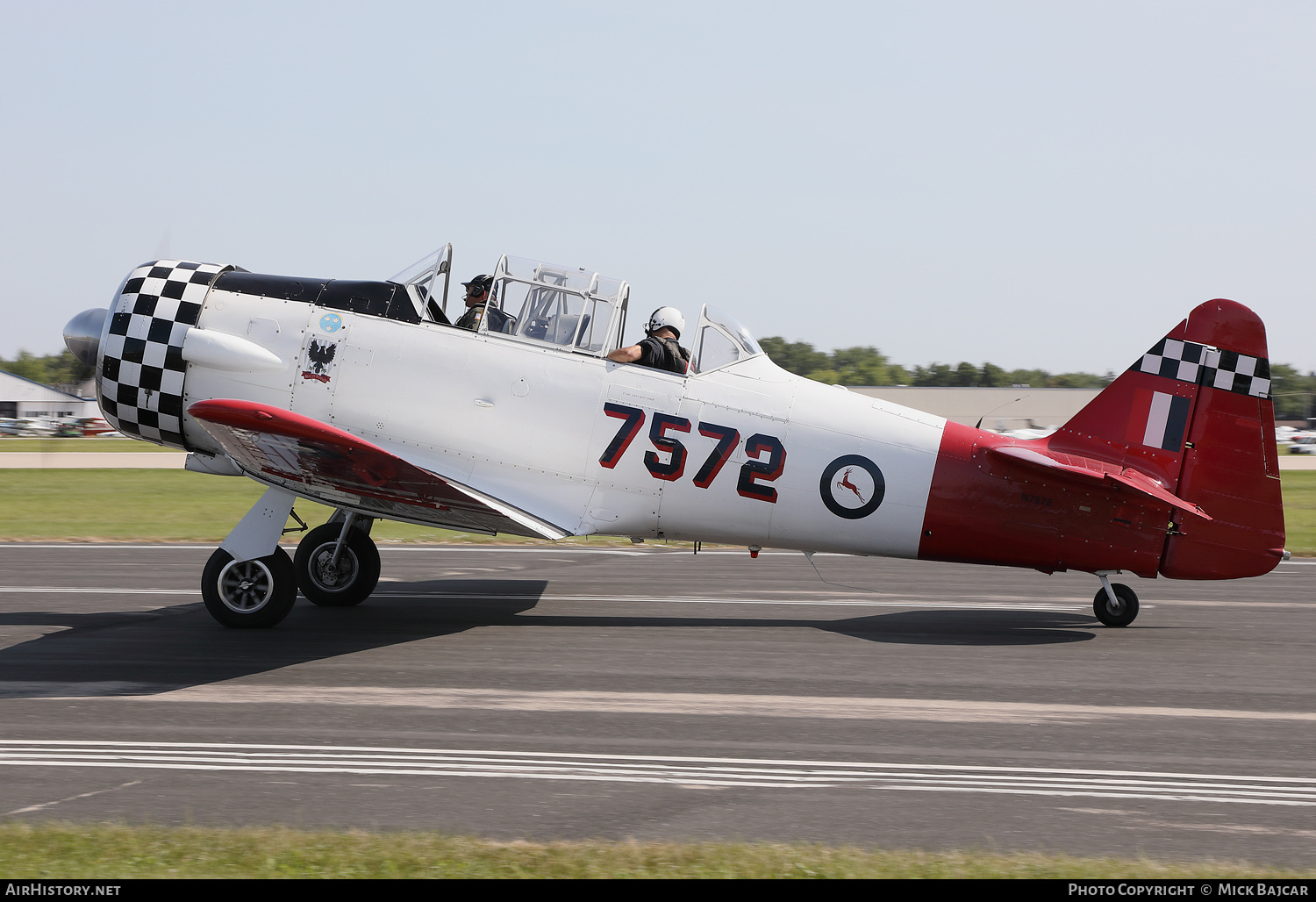 Aircraft Photo of N7572 / 7572 | North American AT-6D Texan | South Africa - Air Force | AirHistory.net #721480