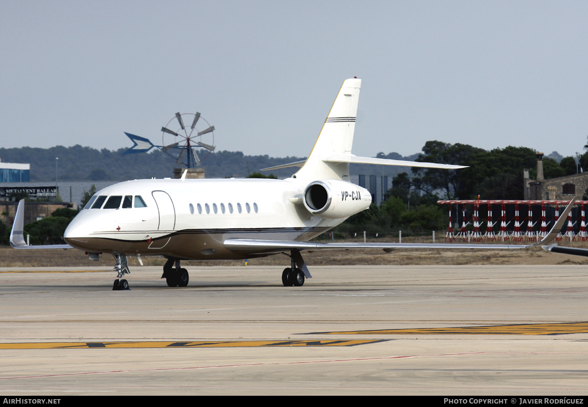 Aircraft Photo of VP-CJA | Dassault Falcon 2000LX | AirHistory.net #721490