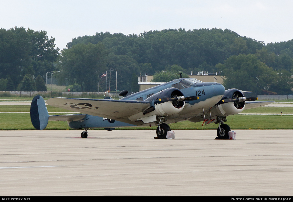 Aircraft Photo of N4207 | Beech RC-45J Expeditor | USA - Navy | AirHistory.net #721493